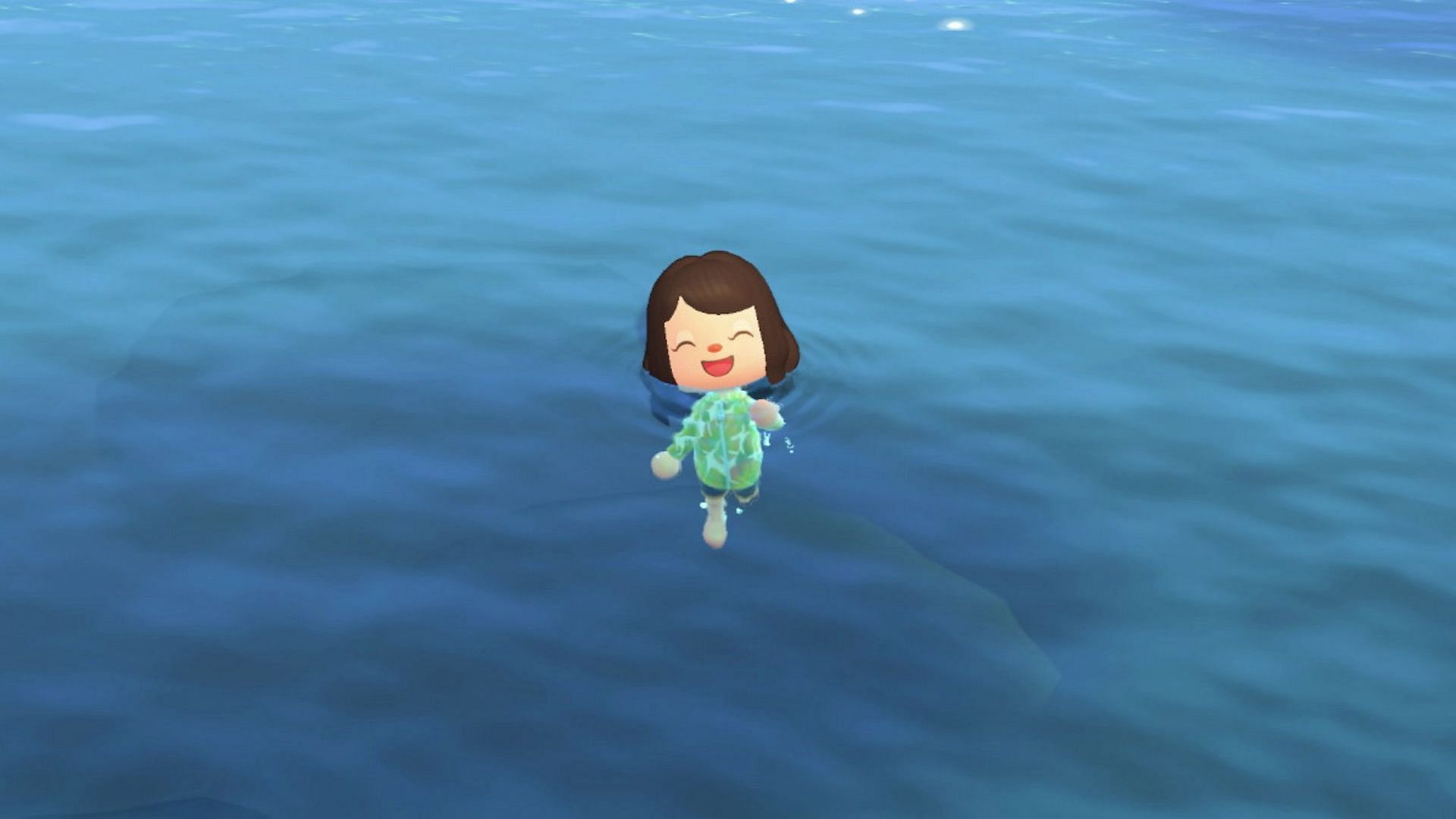 Animal Crossing: New Horizons diving and swimming guide
