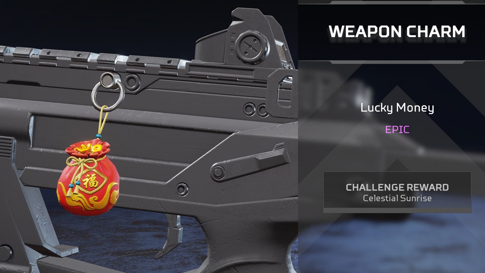 The Lucky Money Weapon Spell in Apex Legends (Image via EA)