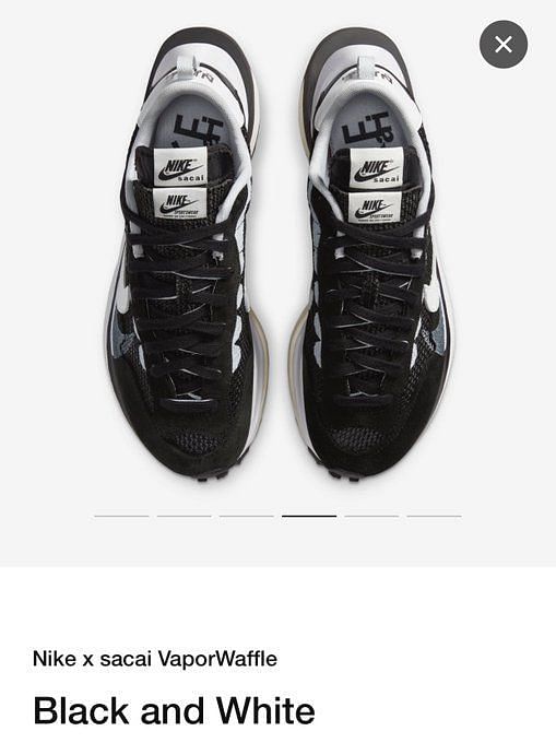 nike x sacai collab