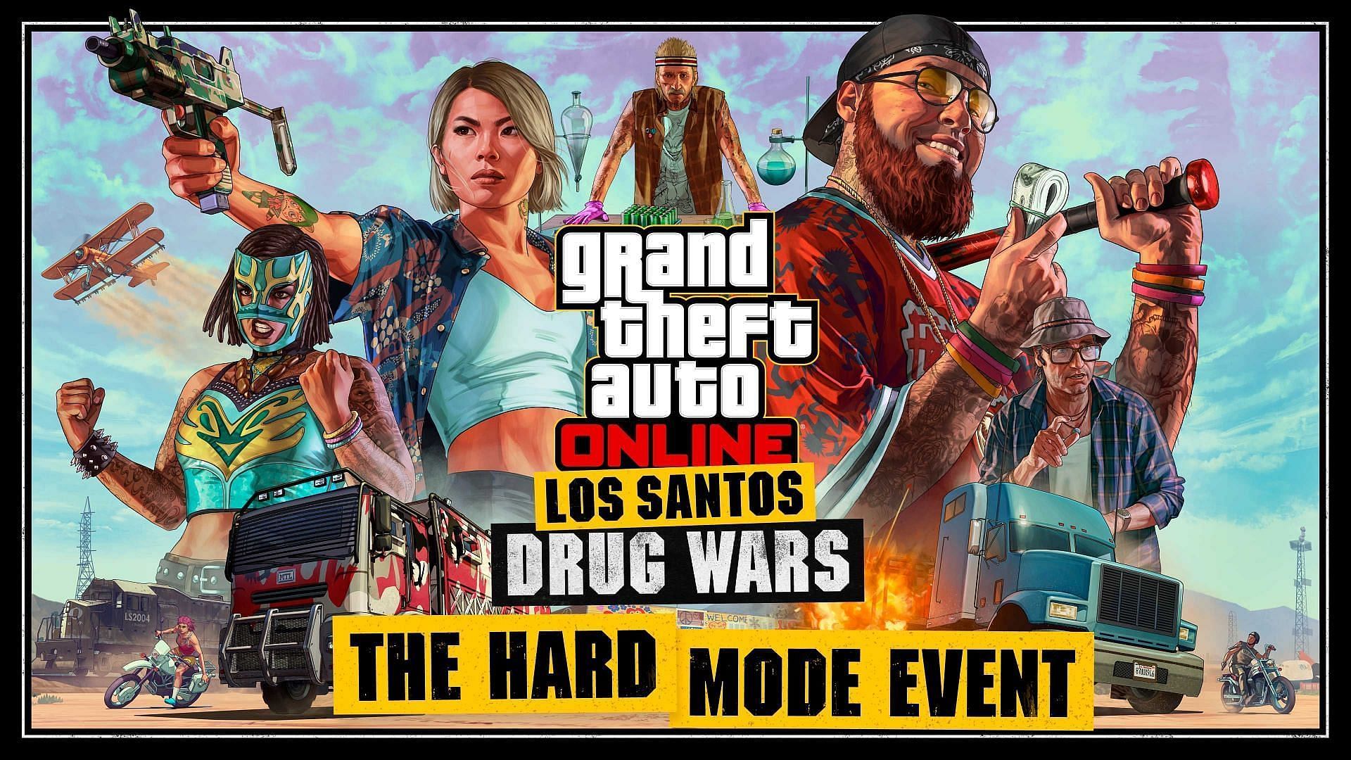 Official artwork for this GTA Online event (Image via Rockstar Games)