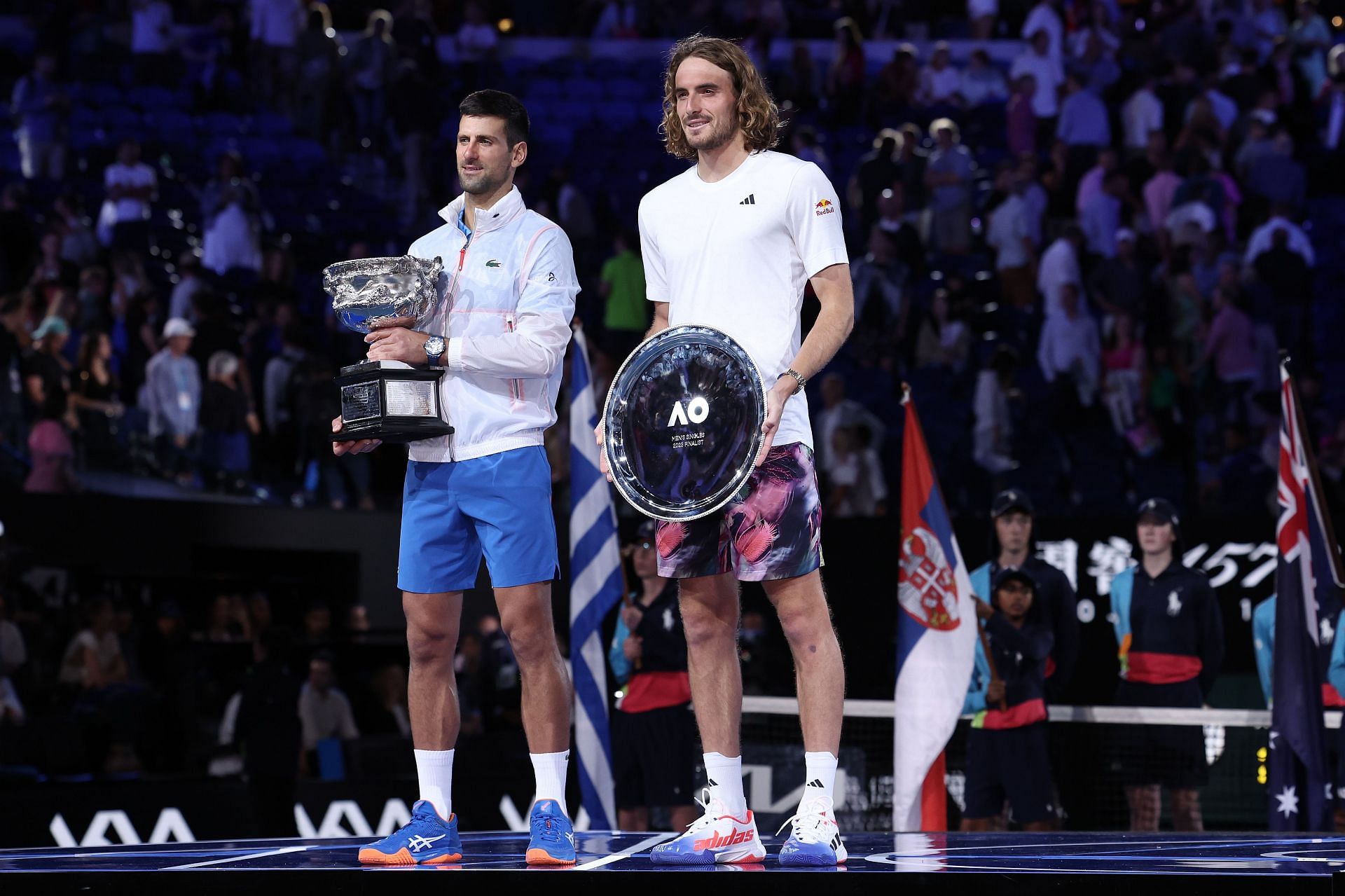 Djokovic won his tenth title.