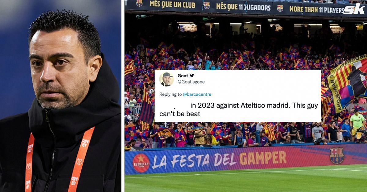 "Has Xavi's nudes" "I want to cry" – Barcelona fans lose their minds as 'finished' player starts against Atletico Madrid