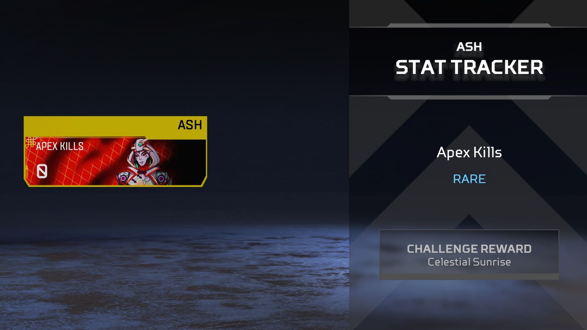 The Ash Kills tracker in the rewards track (Image via EA)