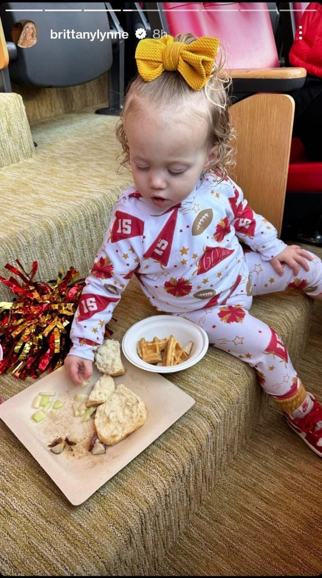 Brittany Mahomes shares adorable pics of daughter Sterling Skye in