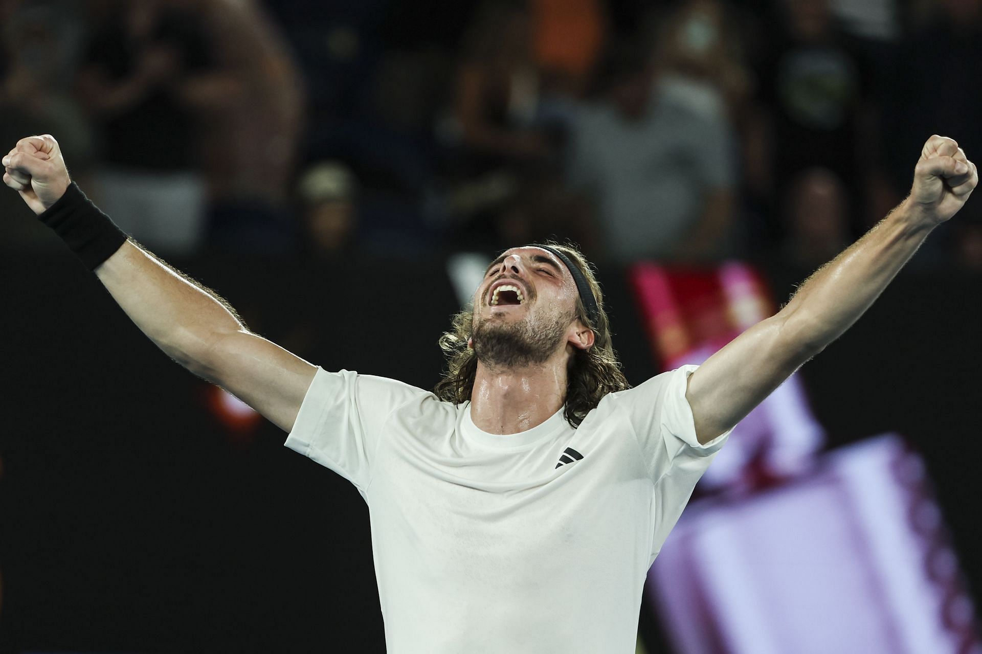 Tsitsipas has been on a roll at Melbourne Park.