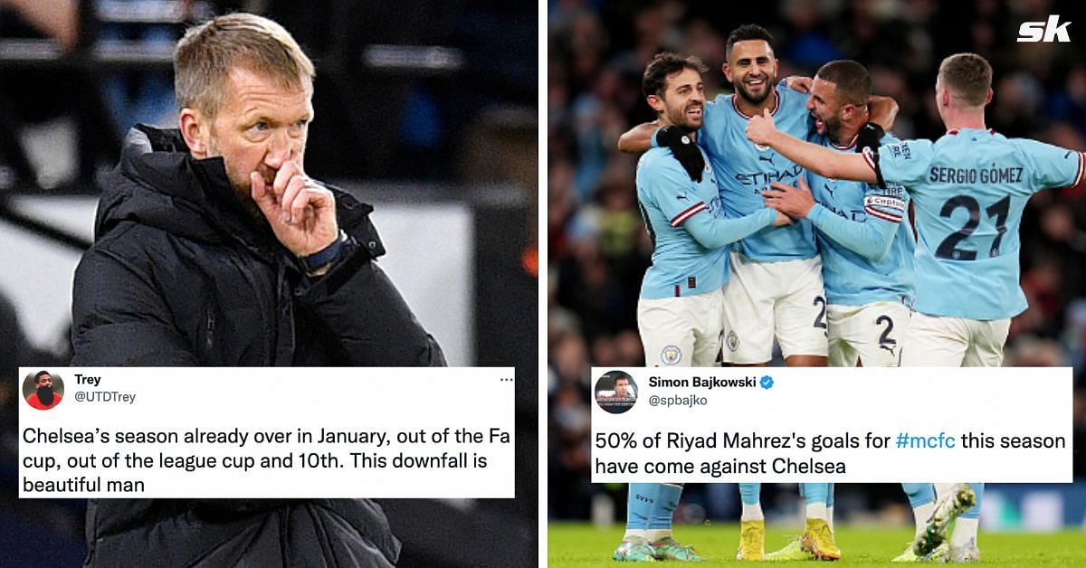 Twitter exploded as Manchester City demolished Chelsea in the FA Cup