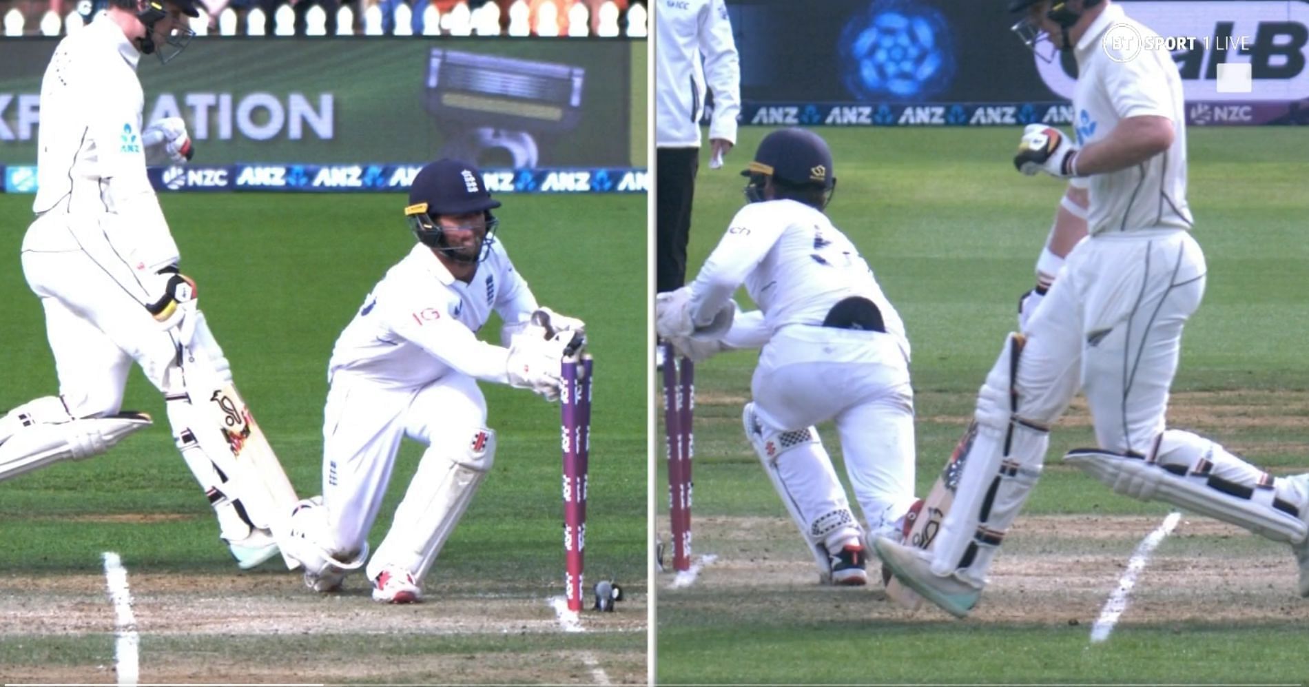 [WATCH] Lazy Michael Bracewell is run-out in embarrassing fashion by cheeky Ben Foakes in 2nd NZ vs ENG Test