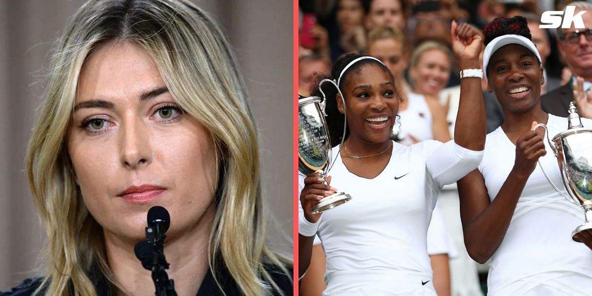 Maria Sharapova spoke about how her rivalry with the Williams sisters began