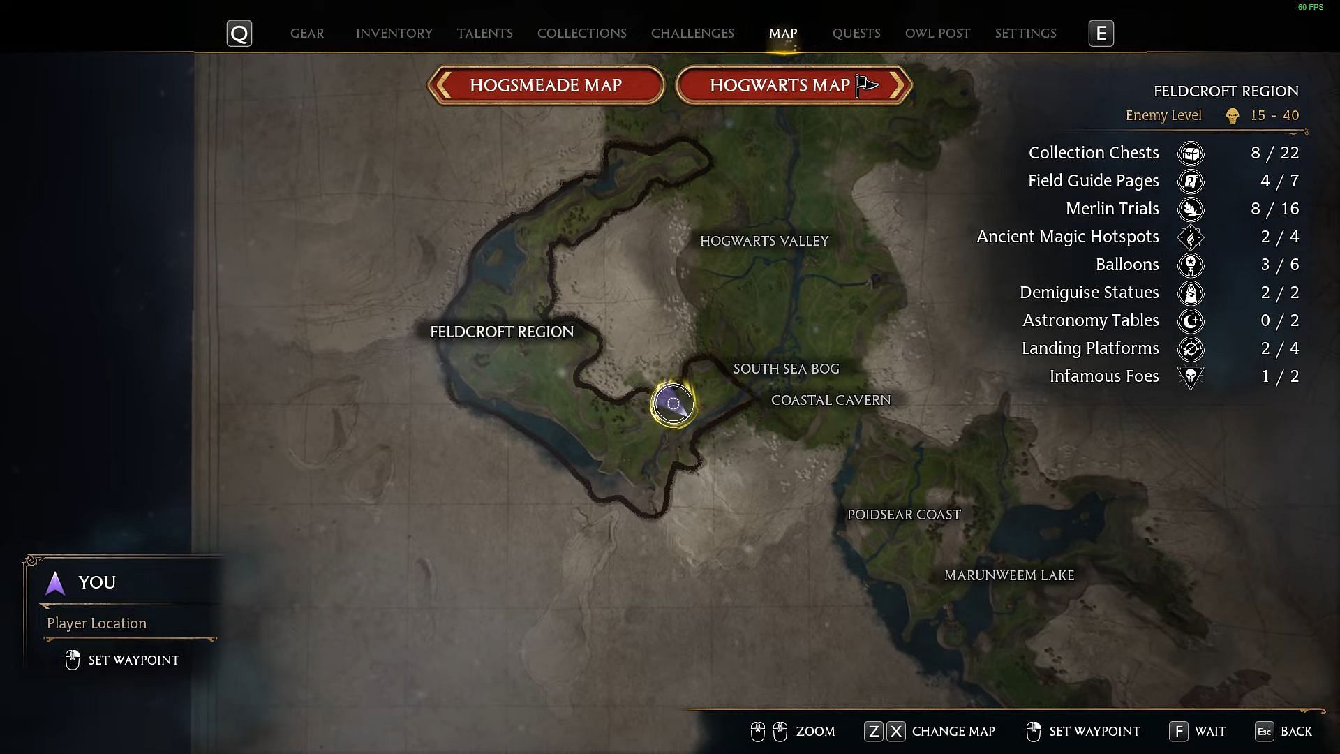 The Jobberknoll den locations in the in-game map (Image via YouTube/Gaming Tornedo)
