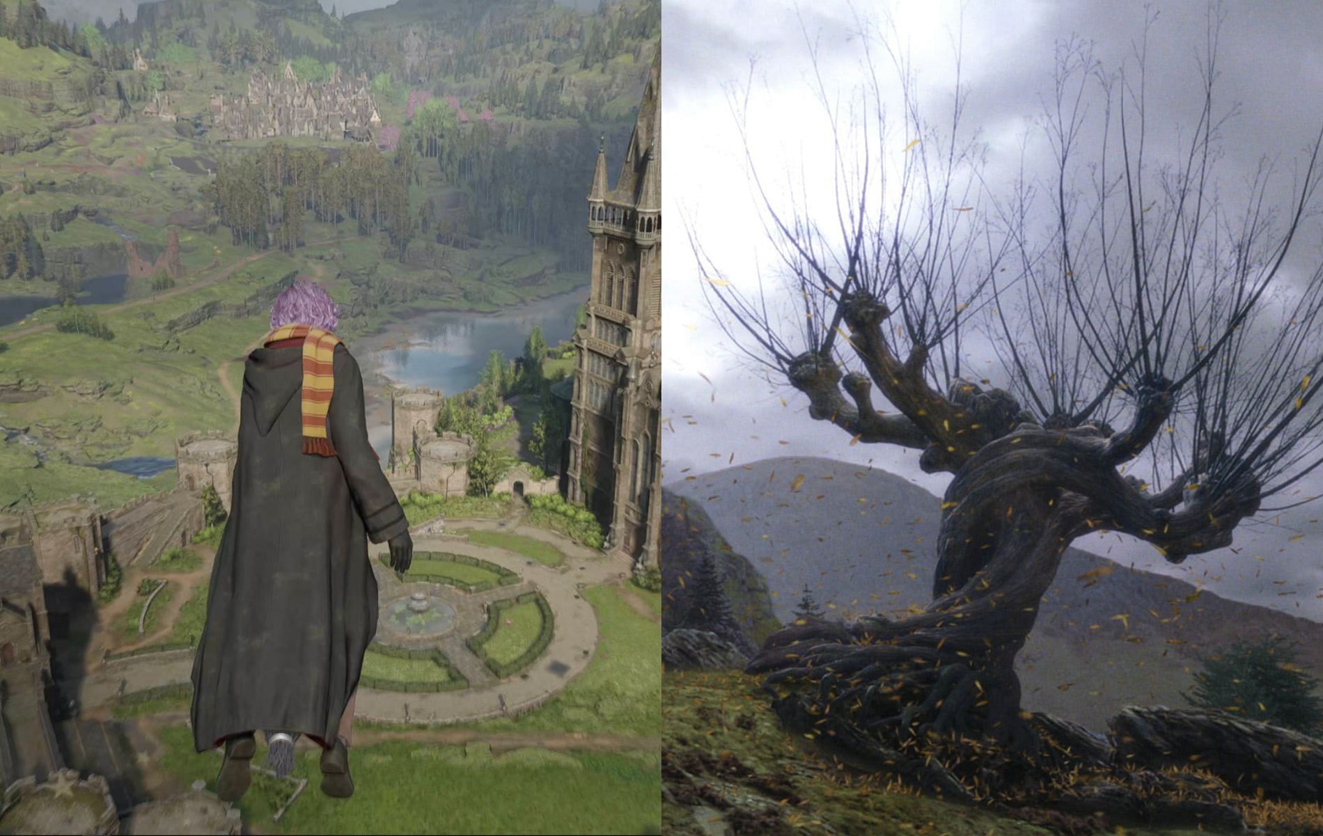 Is the Whomping Willow in Hogwarts Legacy?