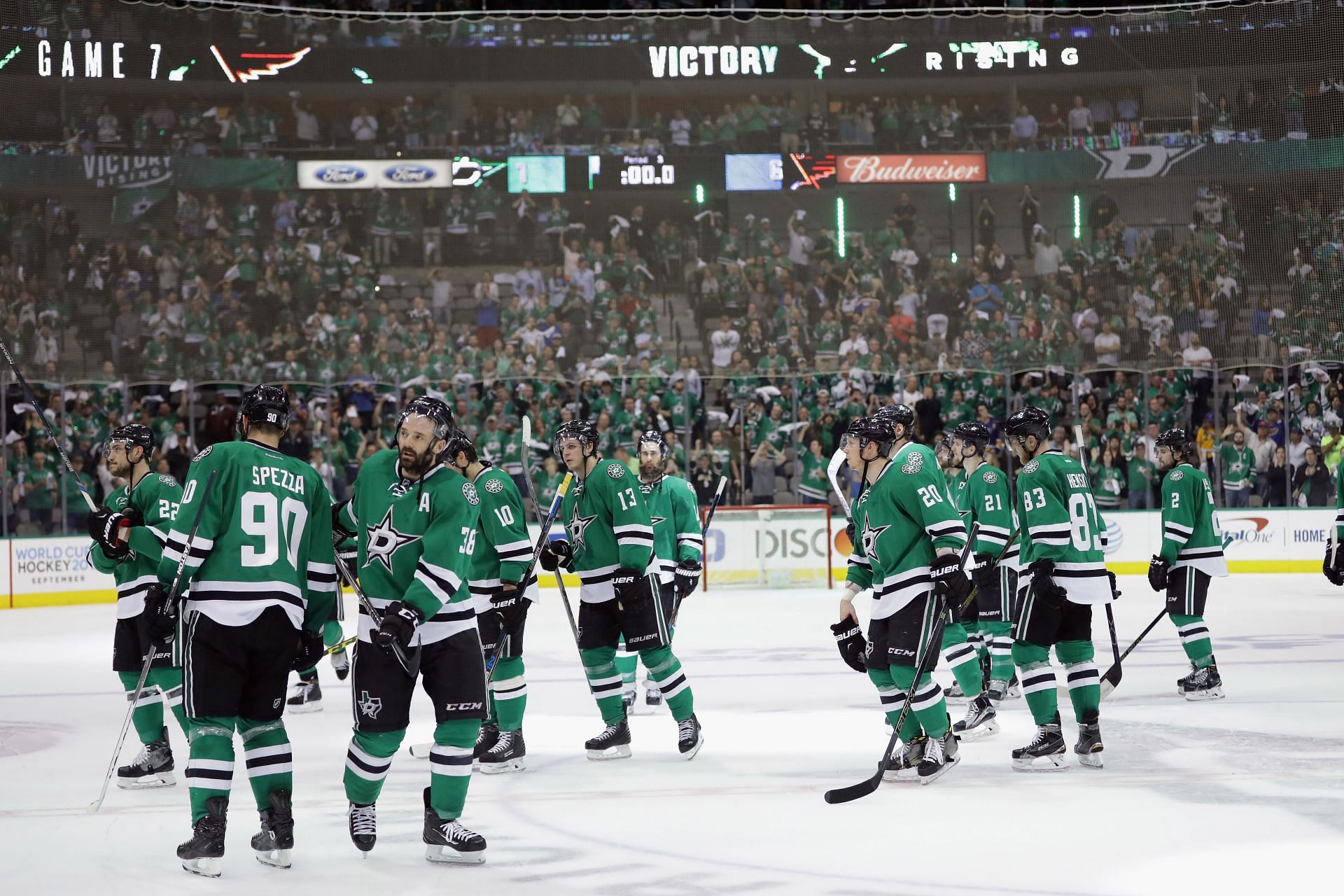 Watch Dallas Stars come very close to tying the game against the Hawks