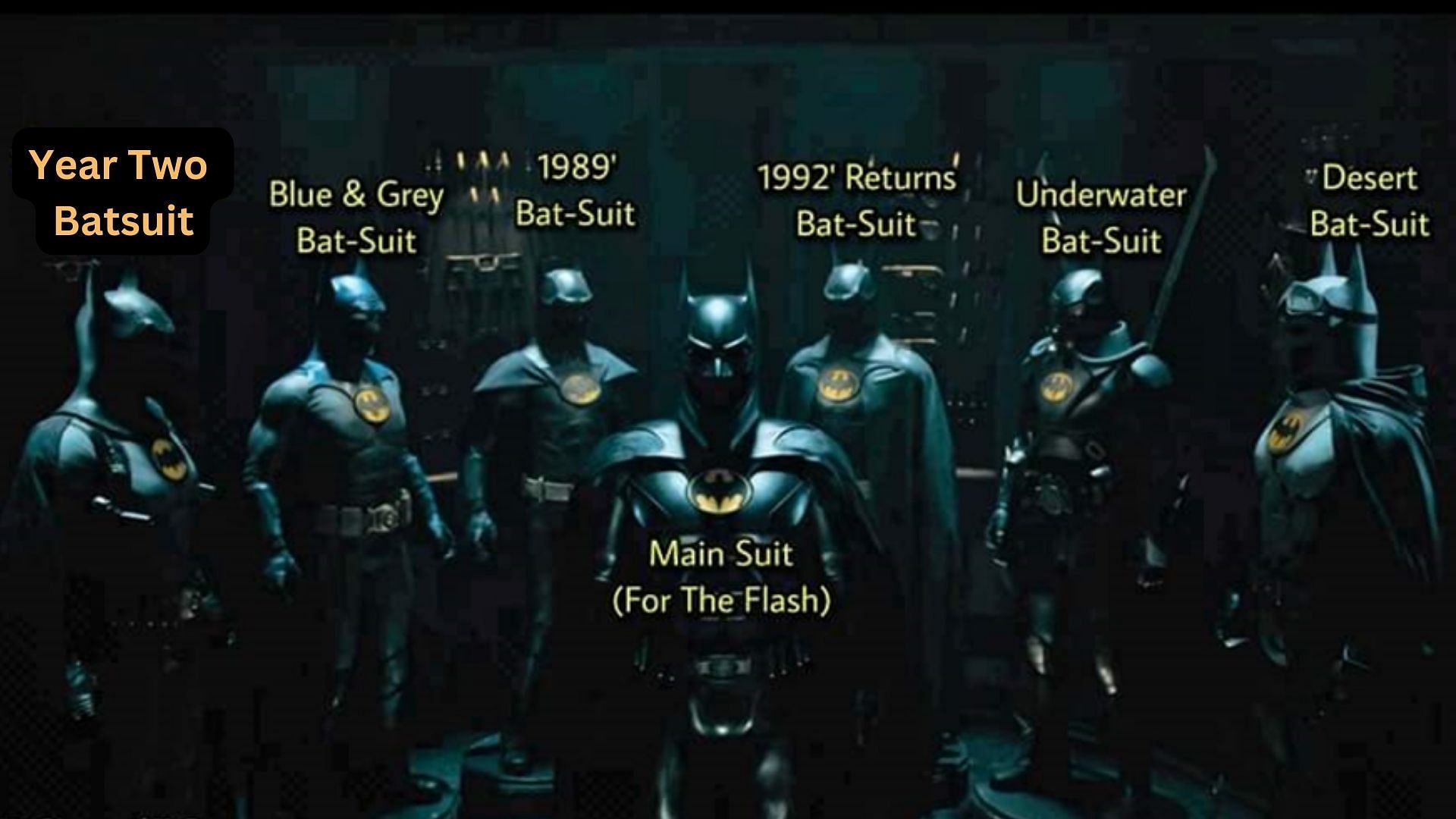 All 8 new Batsuits in The Flash, explained