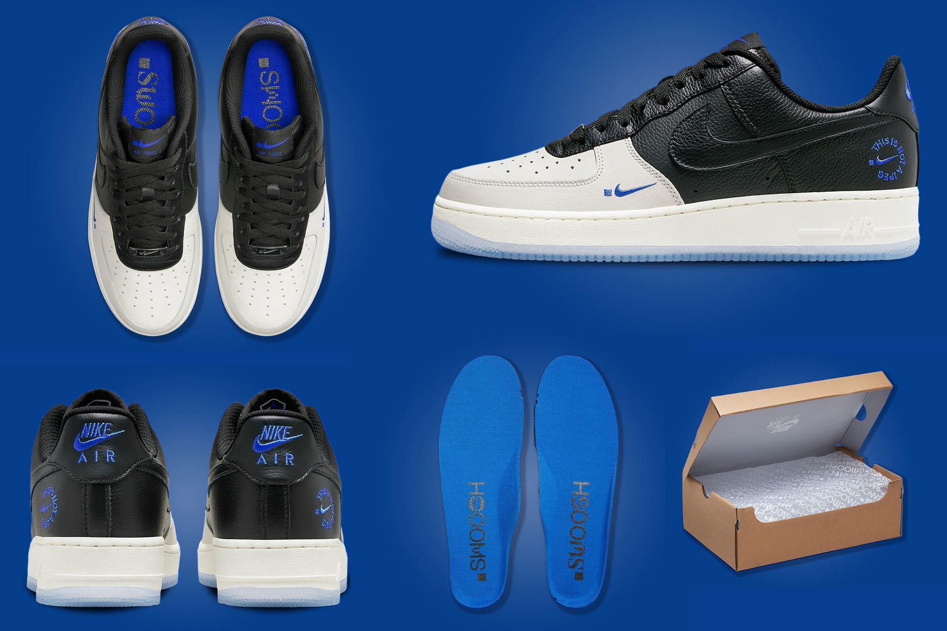 Here&#039;s a detailed look at the upcoming Air Force 1 Low colorway (Image via Sportskeeda)