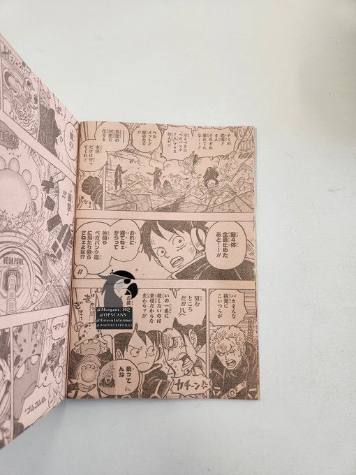 One Piece Chapter 1076 (Raw Scans) Vegapunk found bloodied and beaten while Shanks and Kid go