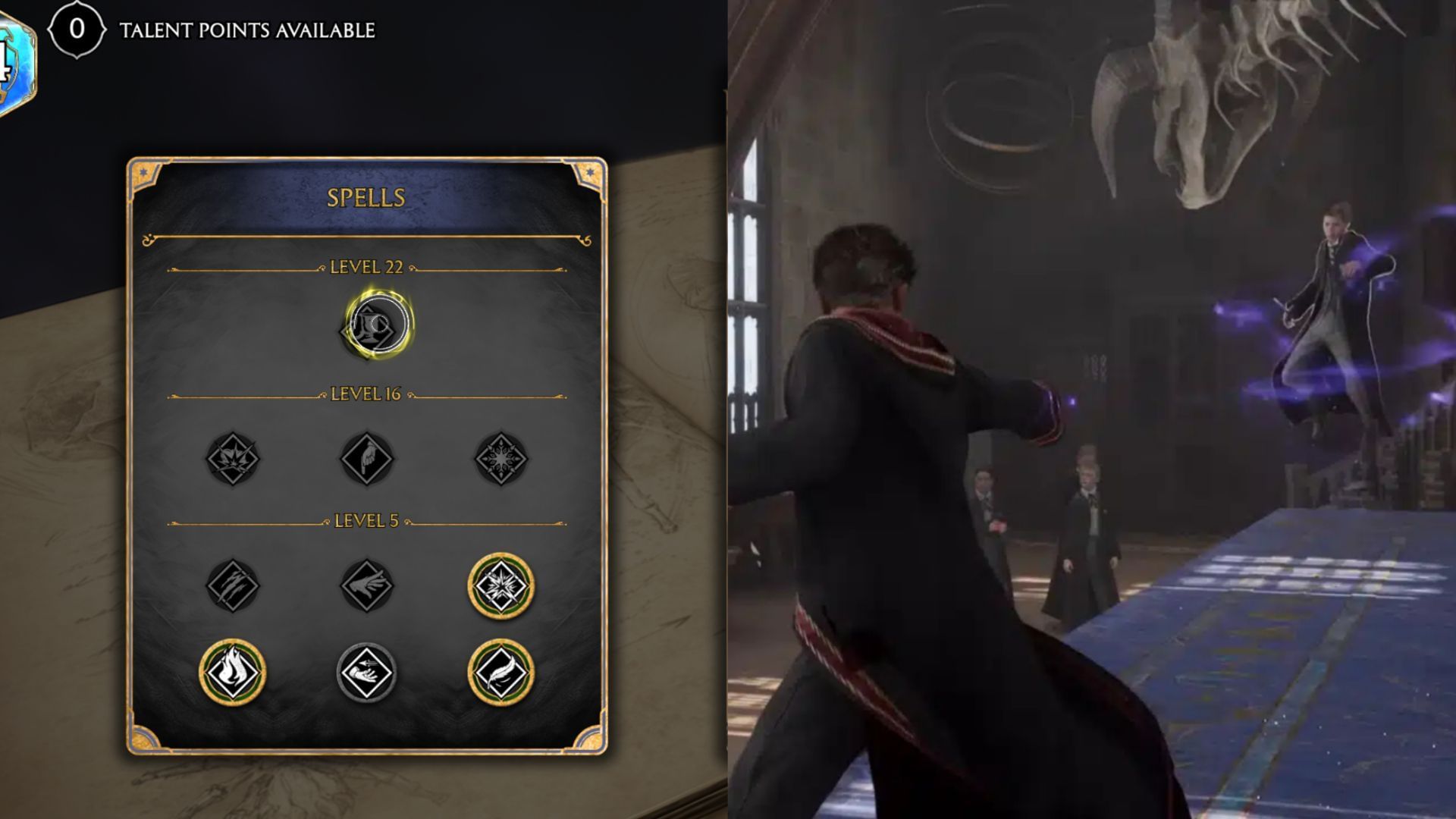 All Hogwarts Legacy Spells Talent Mastery and how to unlock them