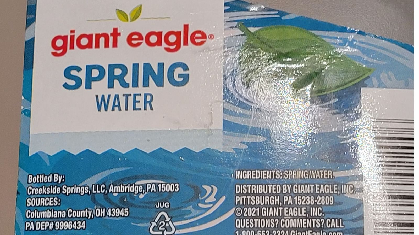Giant Eagle bottled water recall All you need to know in wake of East