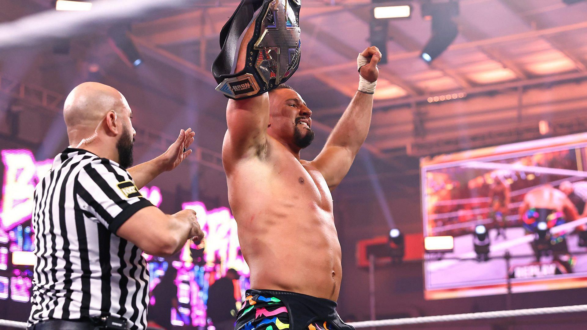 Bron Breakker will soon face Carmello Hayes on WWE NXT