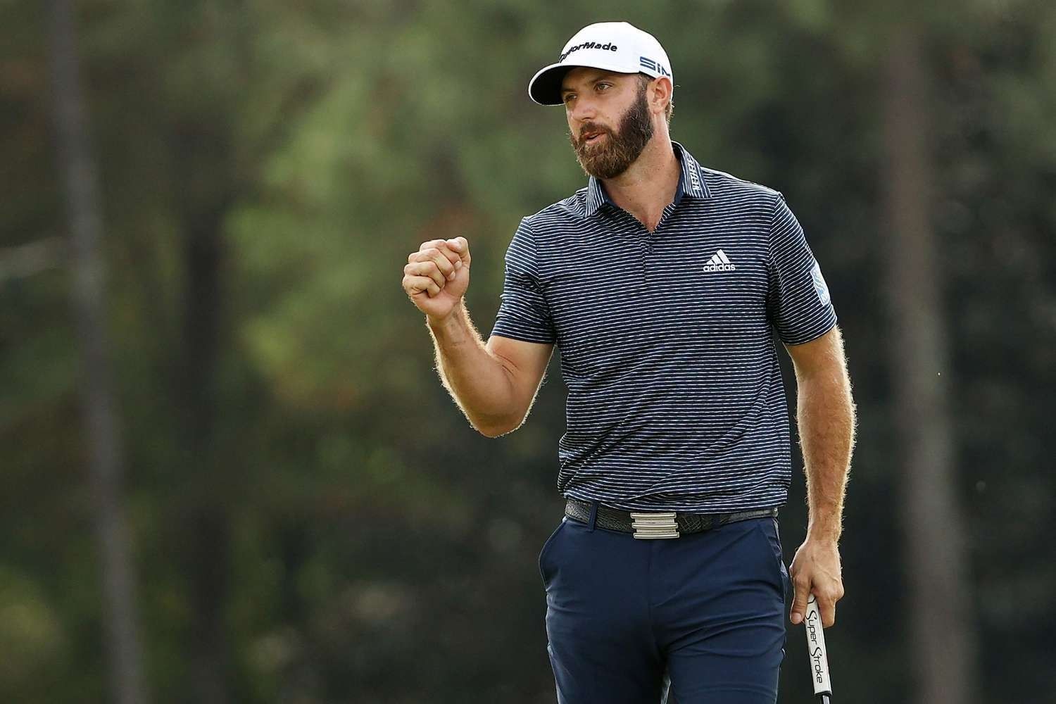“I'll be wearing some blank stuff” Dustin Johnson explains why he