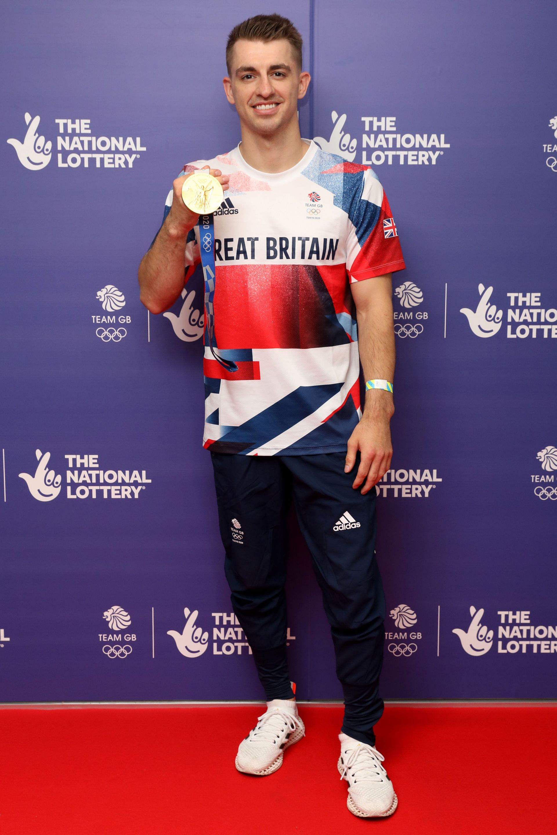 Max Whitlock and Gadirova twins arrive at English Gymnastics