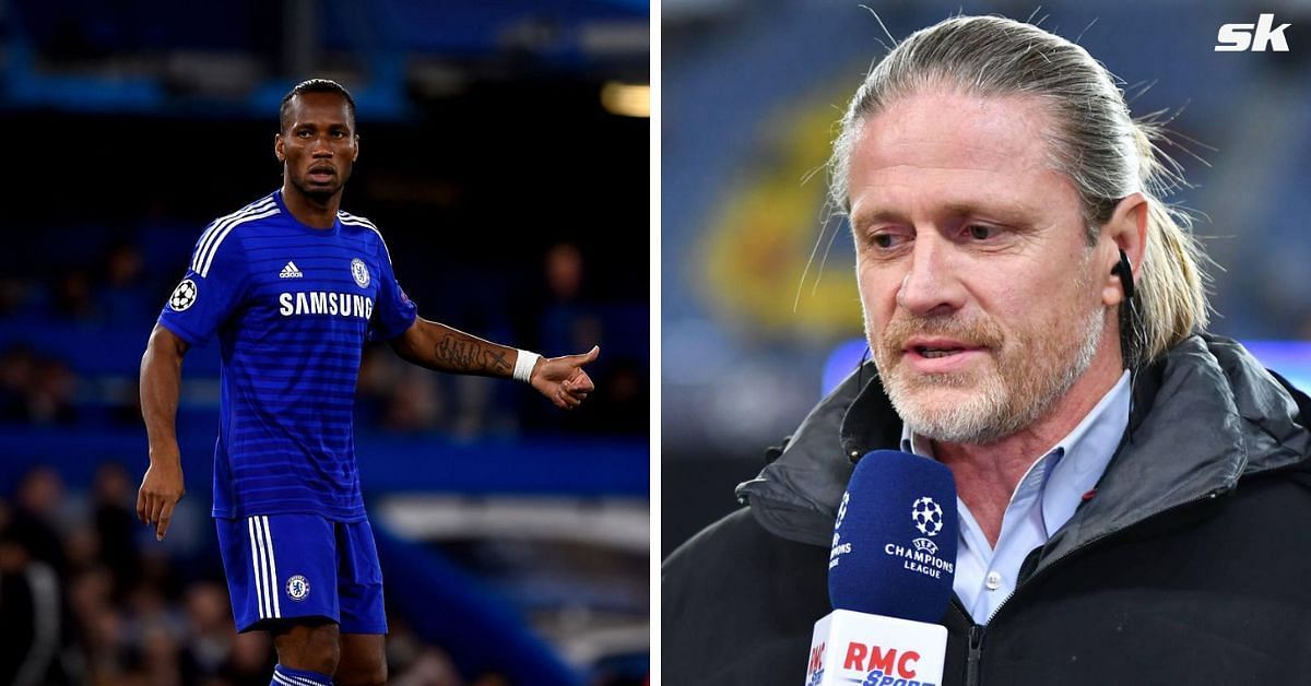 Possesses the same qualities as him" - Emmanuel Petit urges Chelsea to sign  player very similar to Didier Drogba to break striker curse