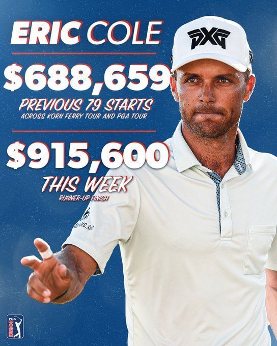 “All you need is one good week” Fans in awe as Eric Cole earns more