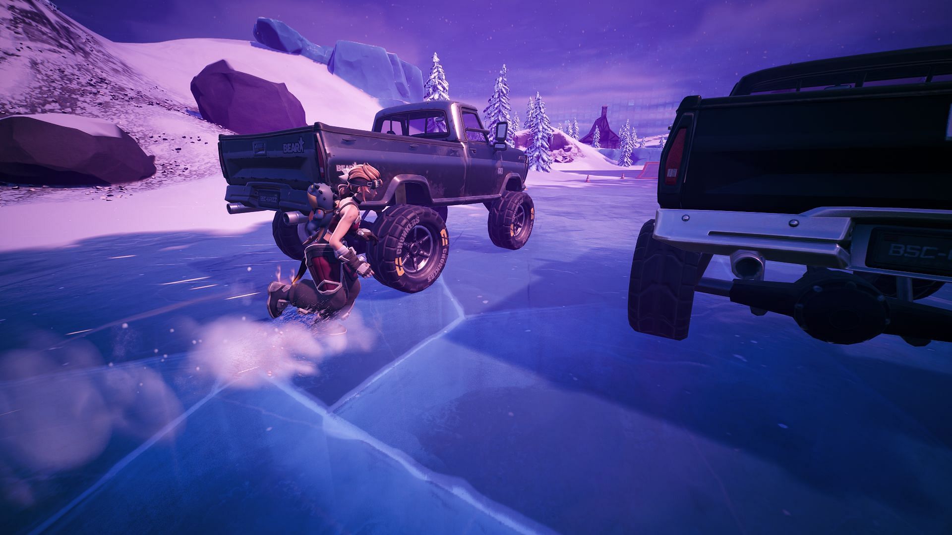 Bears are sturdy land vehicles (Image via Epic Games/Fortnite)