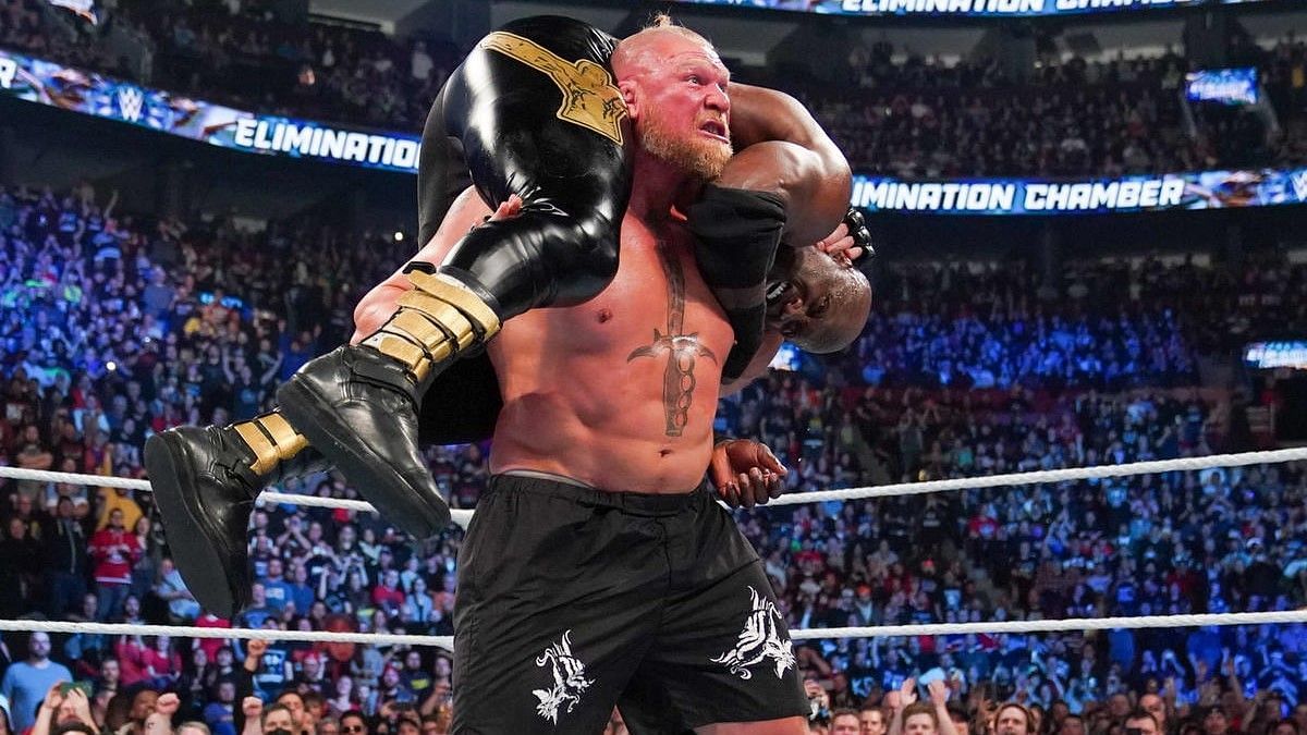 Former WWE Official Was Unhappy With The Bobby Lashley Vs. Brock Lesnar ...