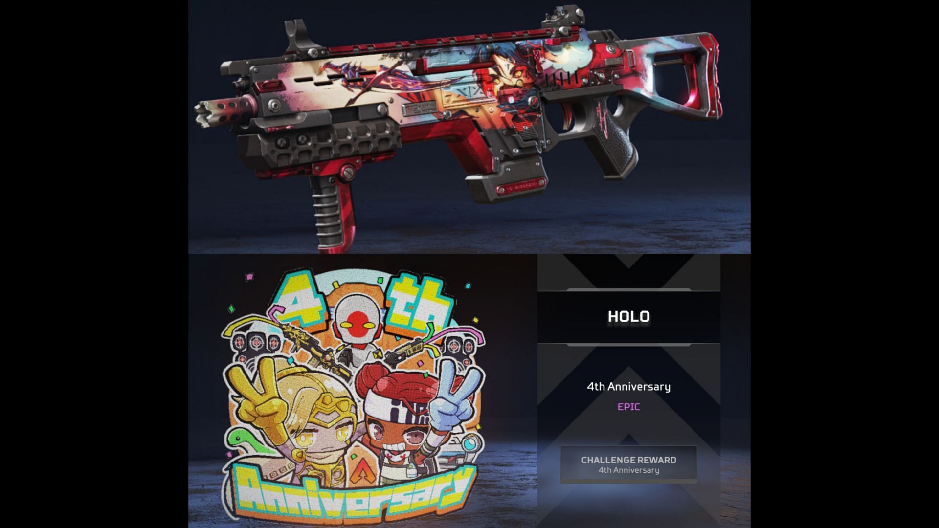 The Daemon Hunter C.A.R. SMG skin was inspired by Makina and the Holospray by Asapan (Image via EA)