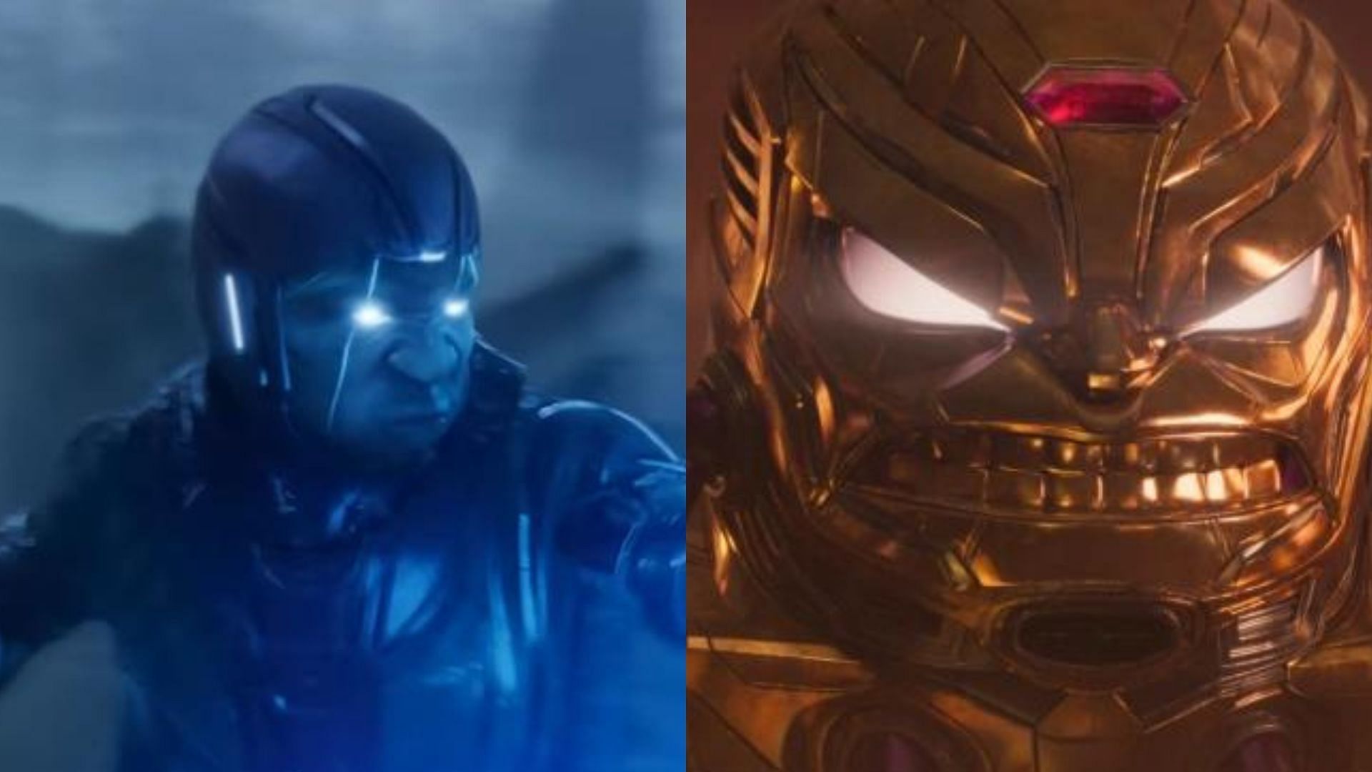 Kang and MODOK in Ant-Man 3 (Images via Marvel)