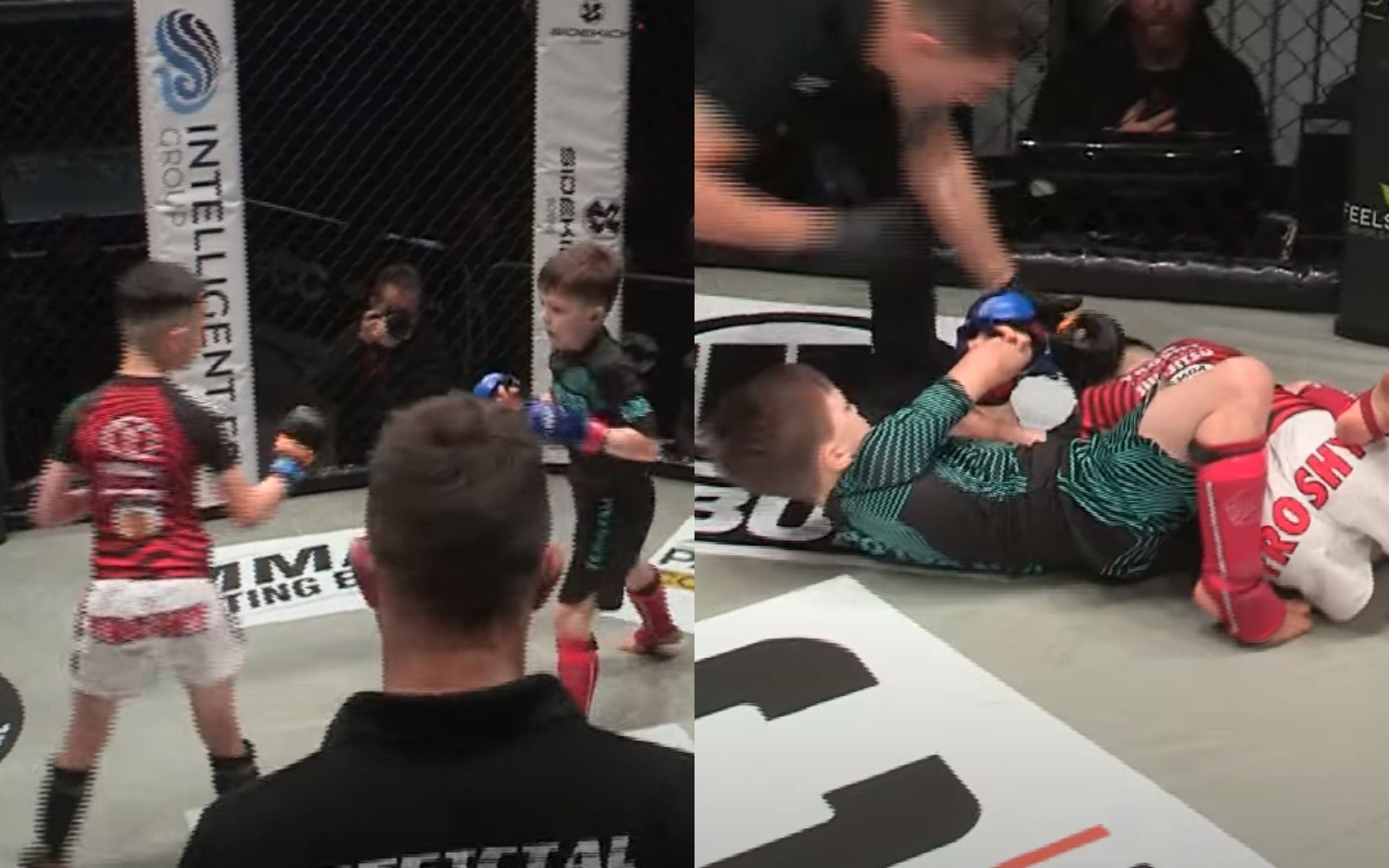UFC WATCH 8yearold puts perfect kimura on opponent in UFC Fight