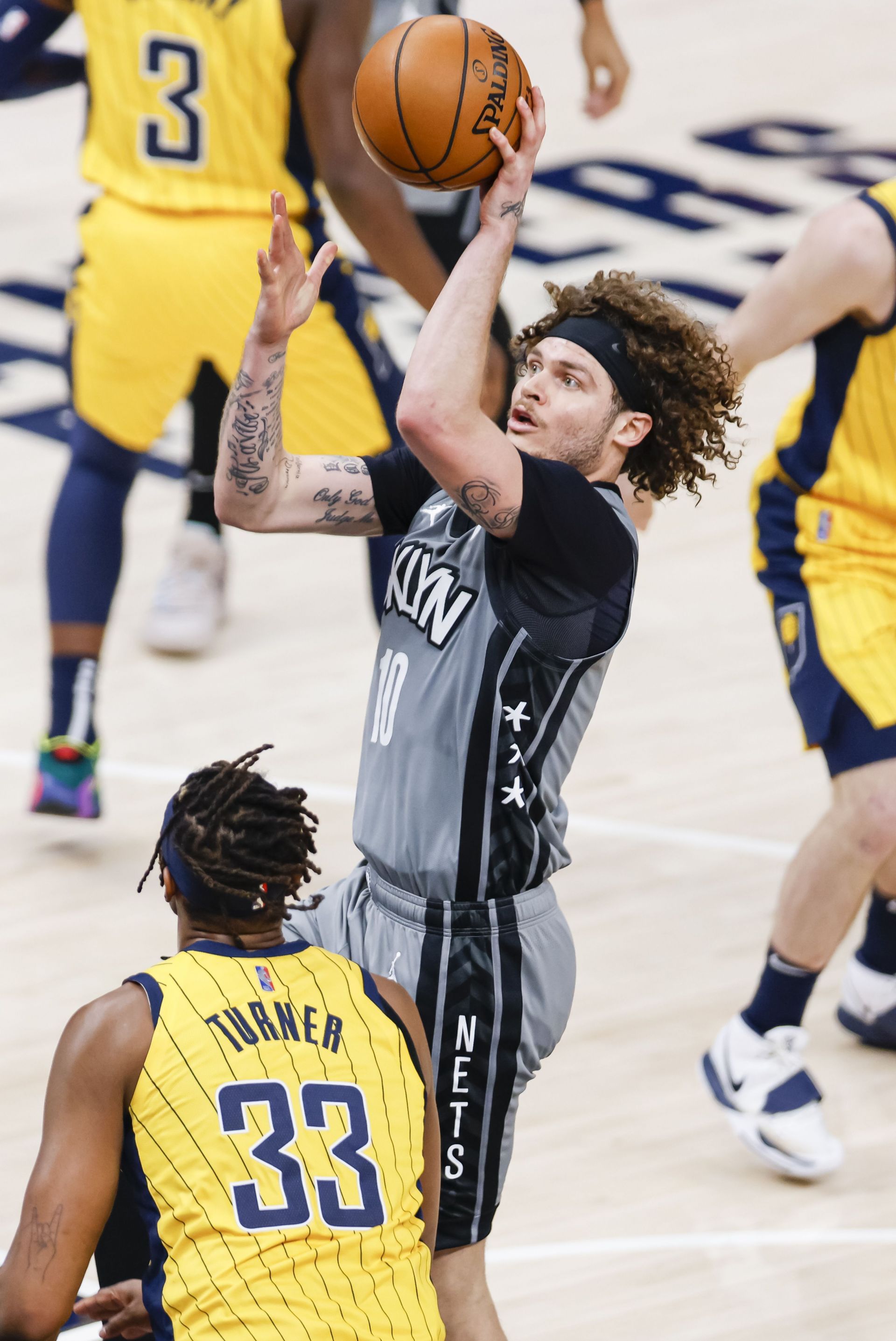 Does Tyler Johnson have an NBA contract? Looking at the professional