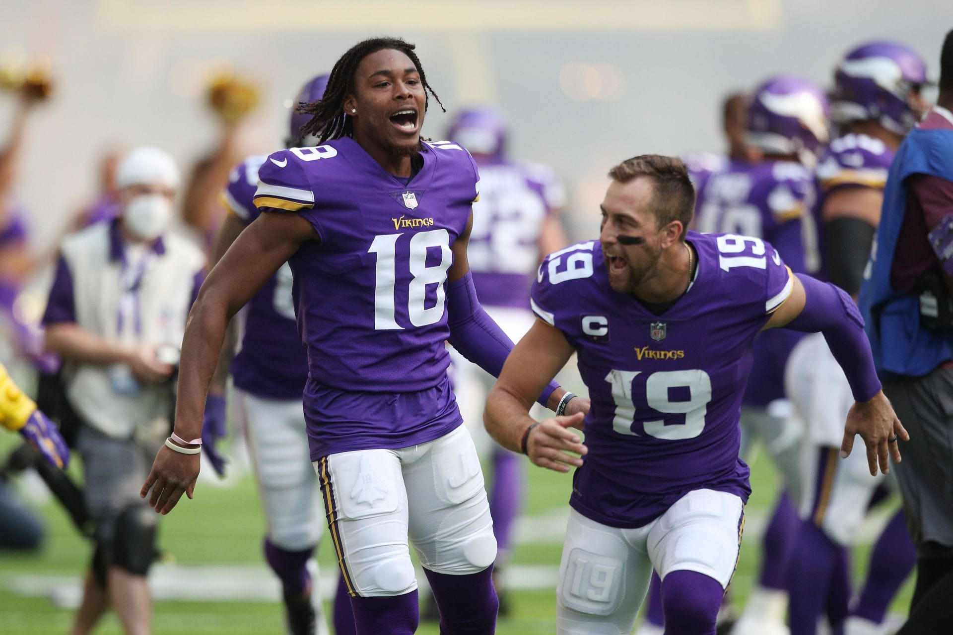 Vikings star Adam Thielen makes his WR pick between Tyreek Hill, Davante Adams and Justin Jefferson