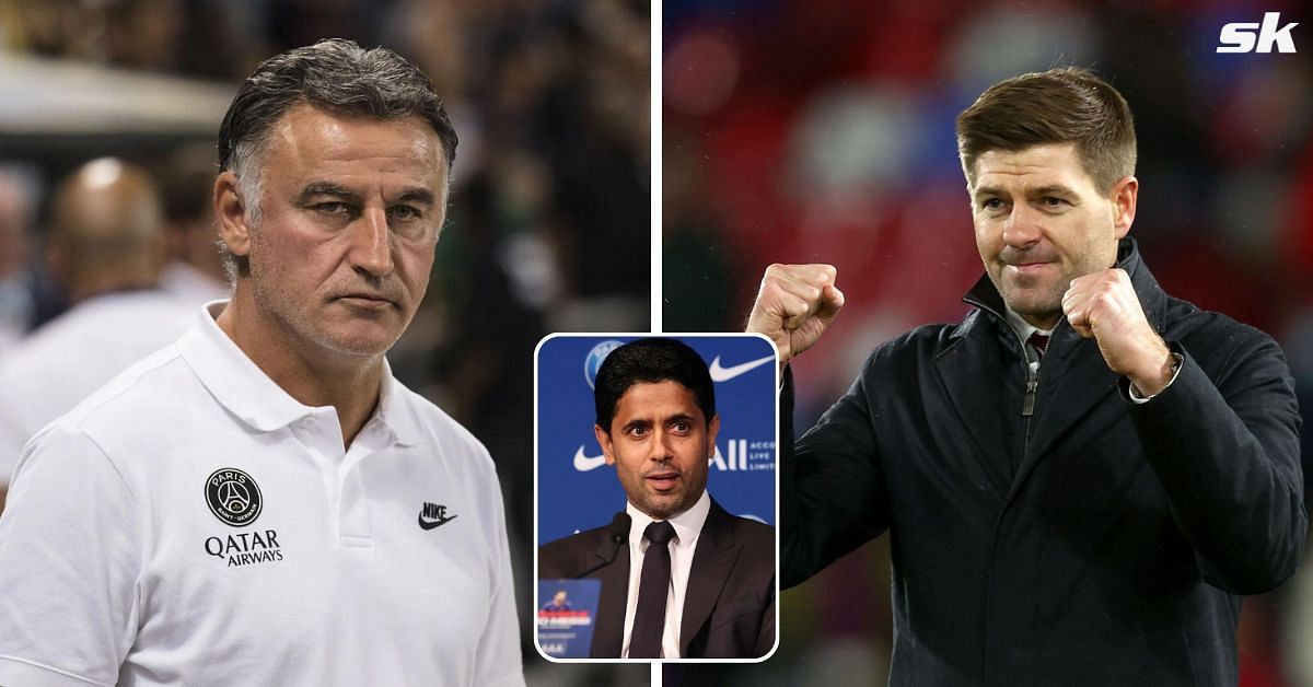 PSG hierarchy discuss hiring Steven Gerrard as head coach to replace Christophe Galtier: Reports