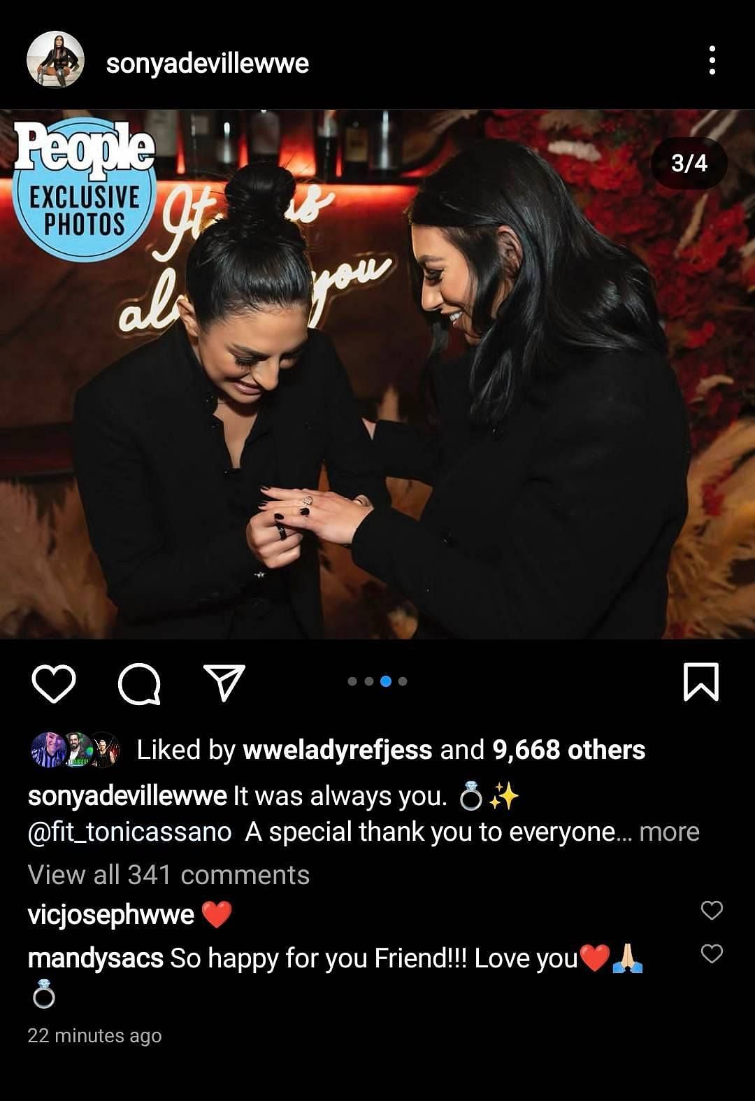 WWE: Who Is Sonya Deville's Fiancé? Dating Life And Relationship ...