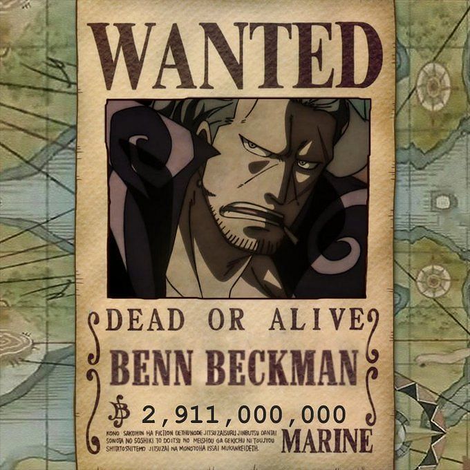 One Piece chapter 1076 emphasizes Benn Beckman's greatness