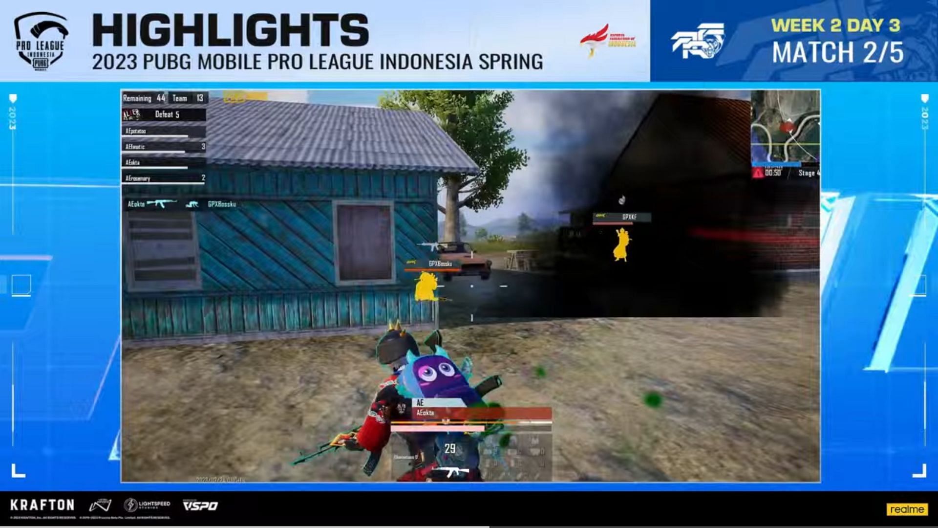 Pmpl 2023 Indonesia Spring Week 2 Day 3 Overall Results Match Wise Overview And More 7771