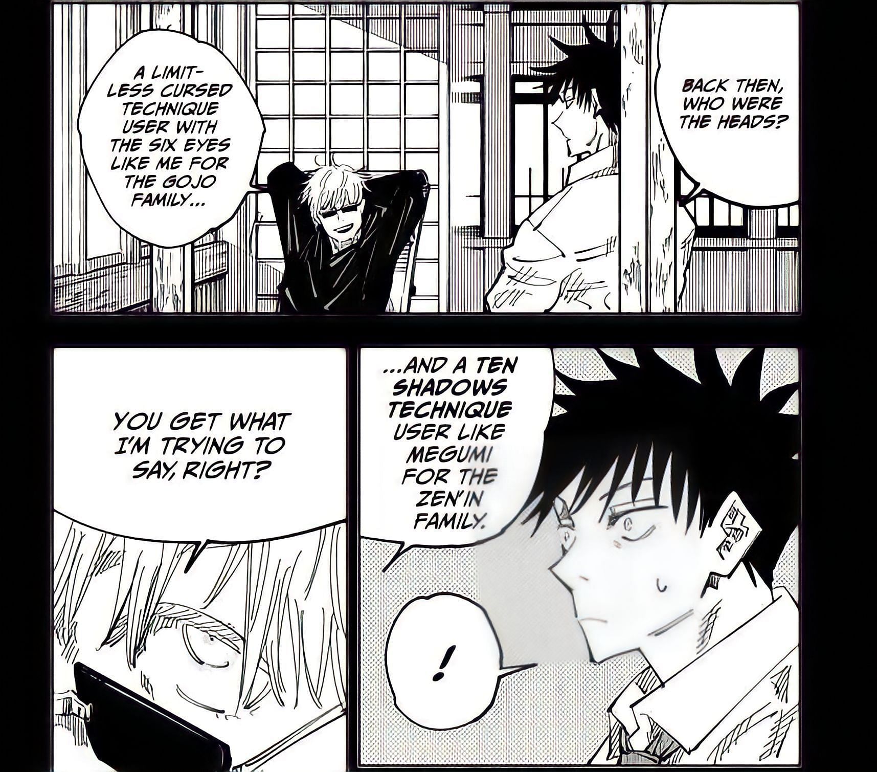 Jujutsu Kaisen chapter 212 sets up Gojo vs Megumi in a way everyone feared