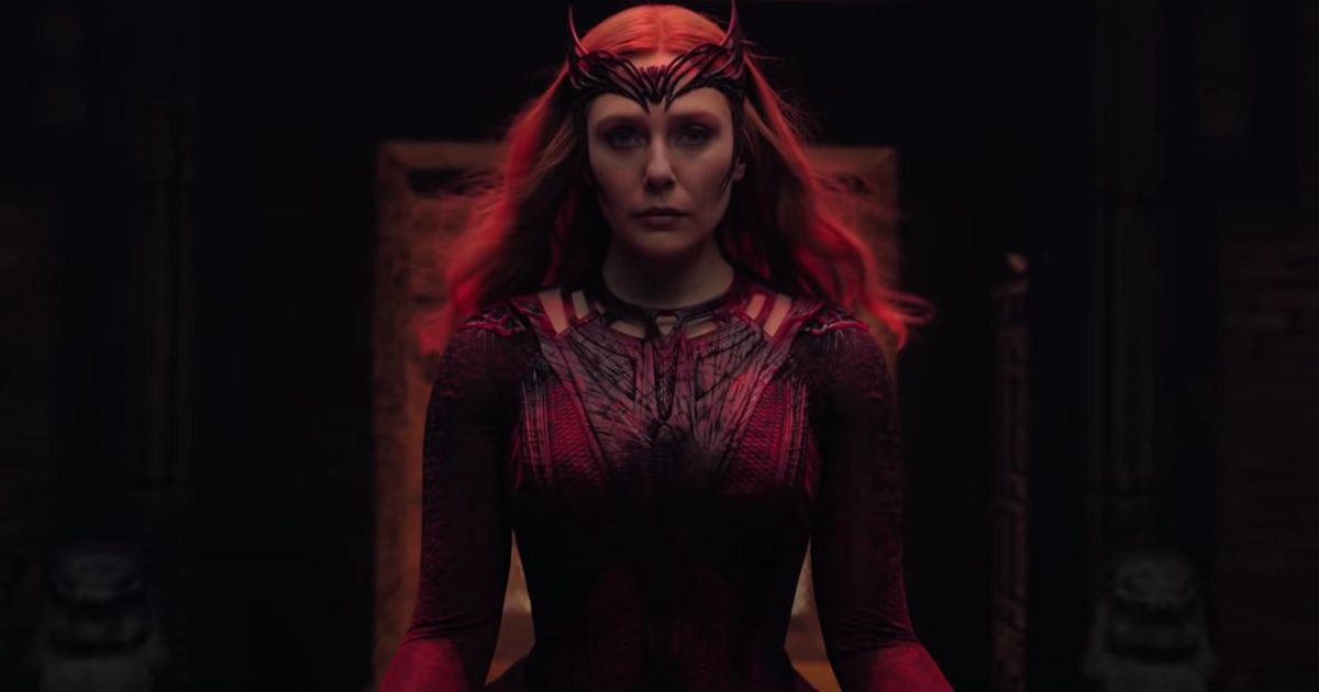 Wanda Maximoff as the villain in Doctor Strange in the Multiverse of Madness (Image via Marvel Studios)