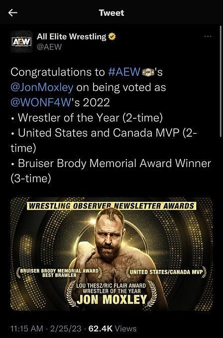 Top AEW Star Takes Apparent Dig At Impending Contract Expiry As Company ...