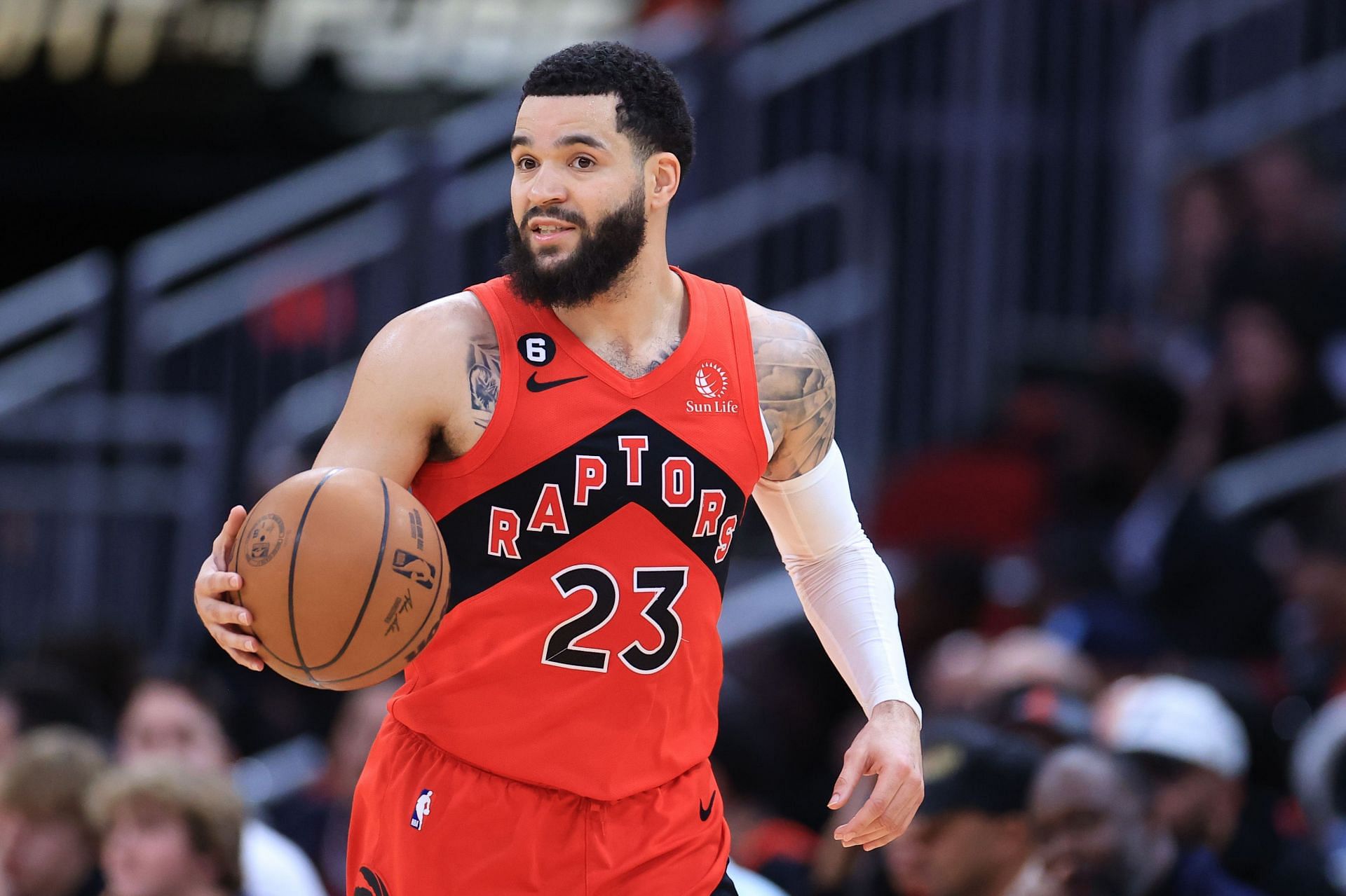 Toronto Raptors star point guard Fred VanVleet