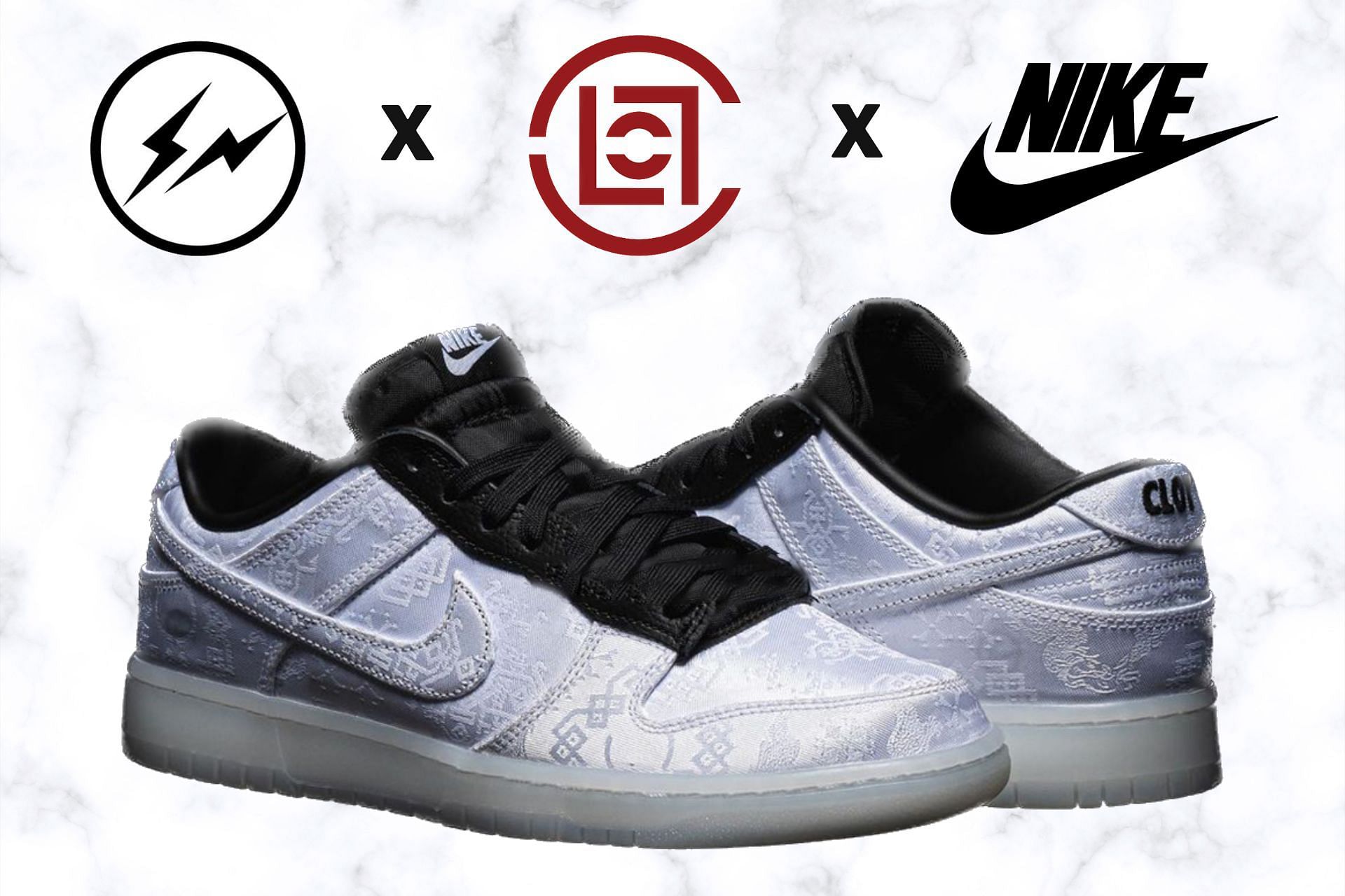 最新コレックション NIKE CLOT Low × Fragment Nike CLOT Dunk