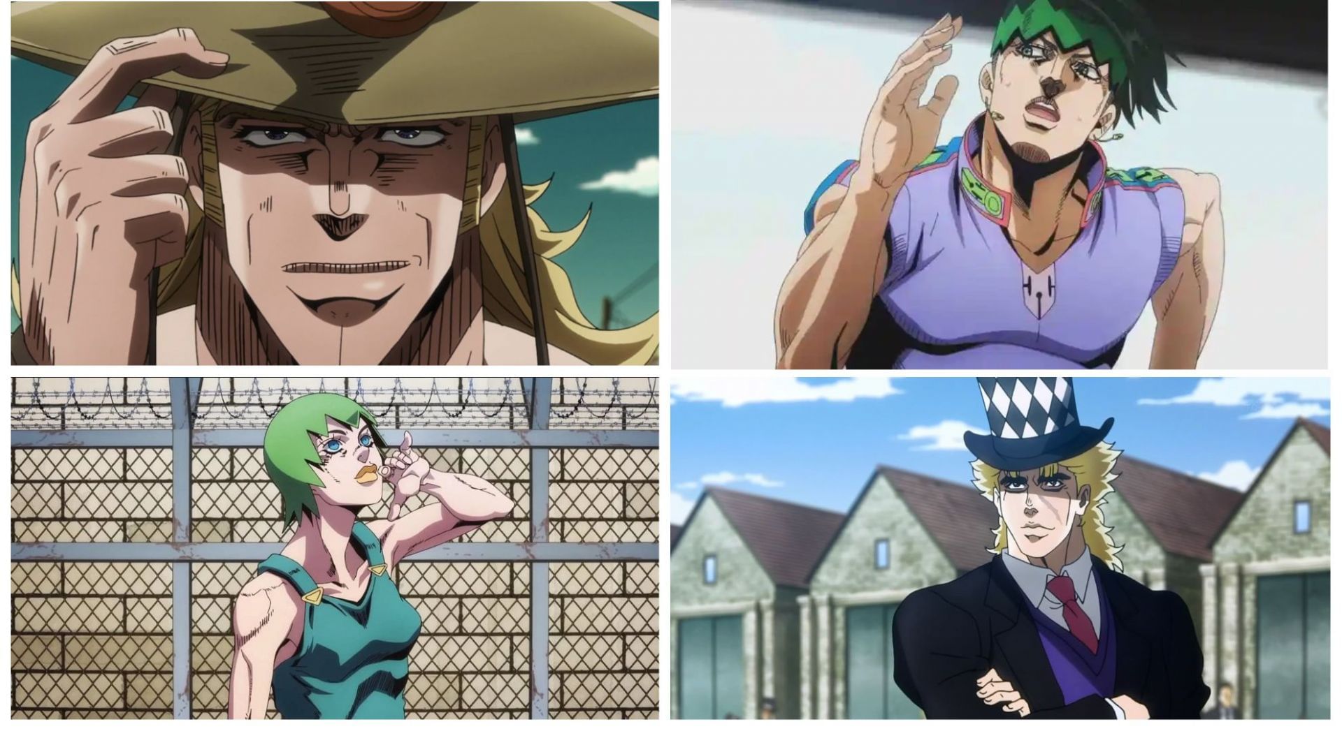 10 most popular side characters from JoJo's Bizarre Adventures