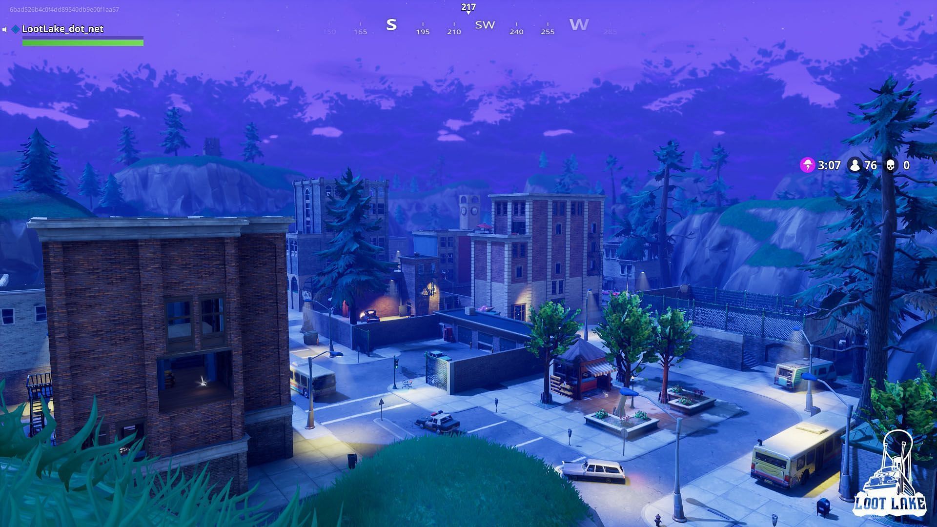 Tilted Towers was not available on the OG map (Image via Epic Games)