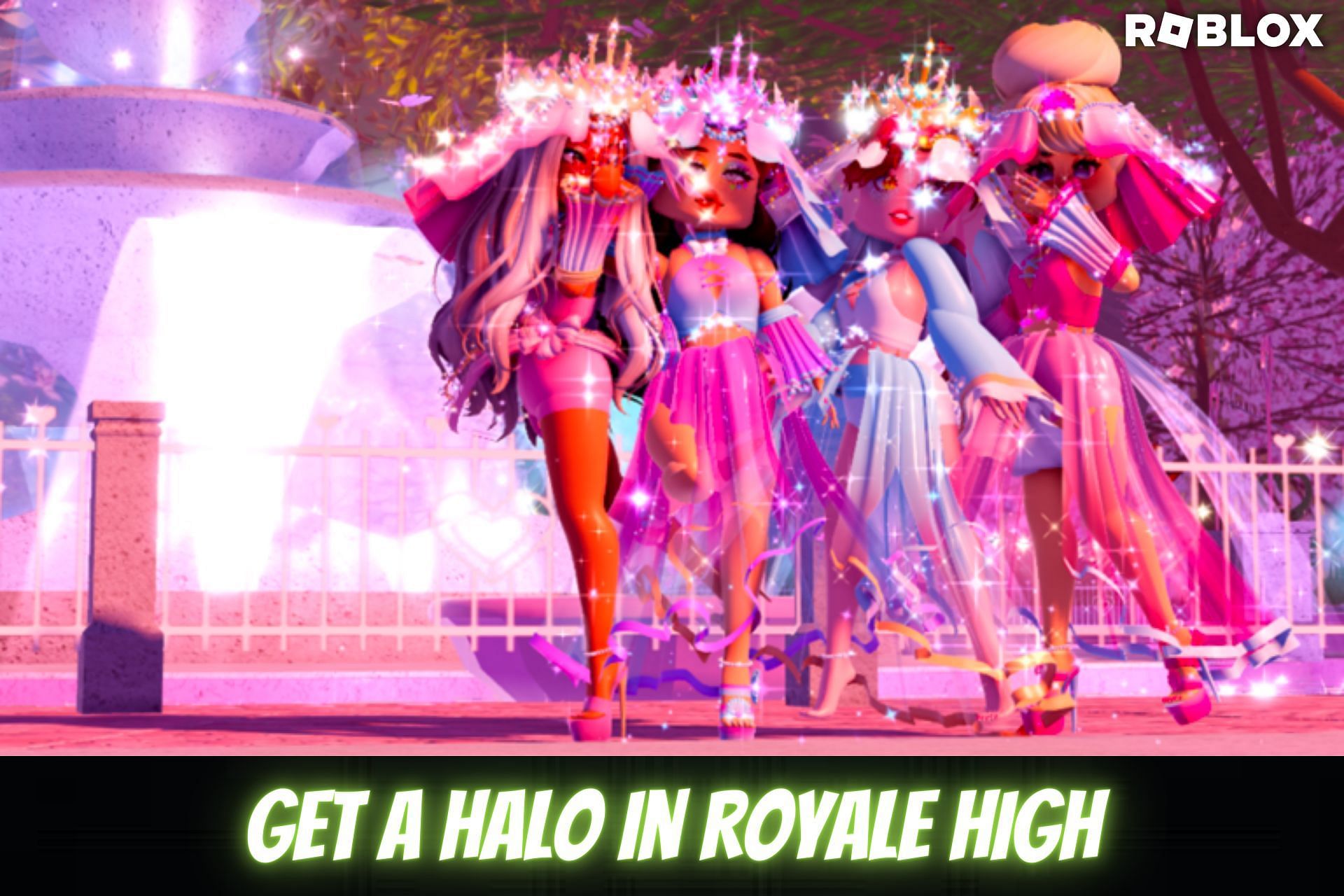 Get a halo in Royale High