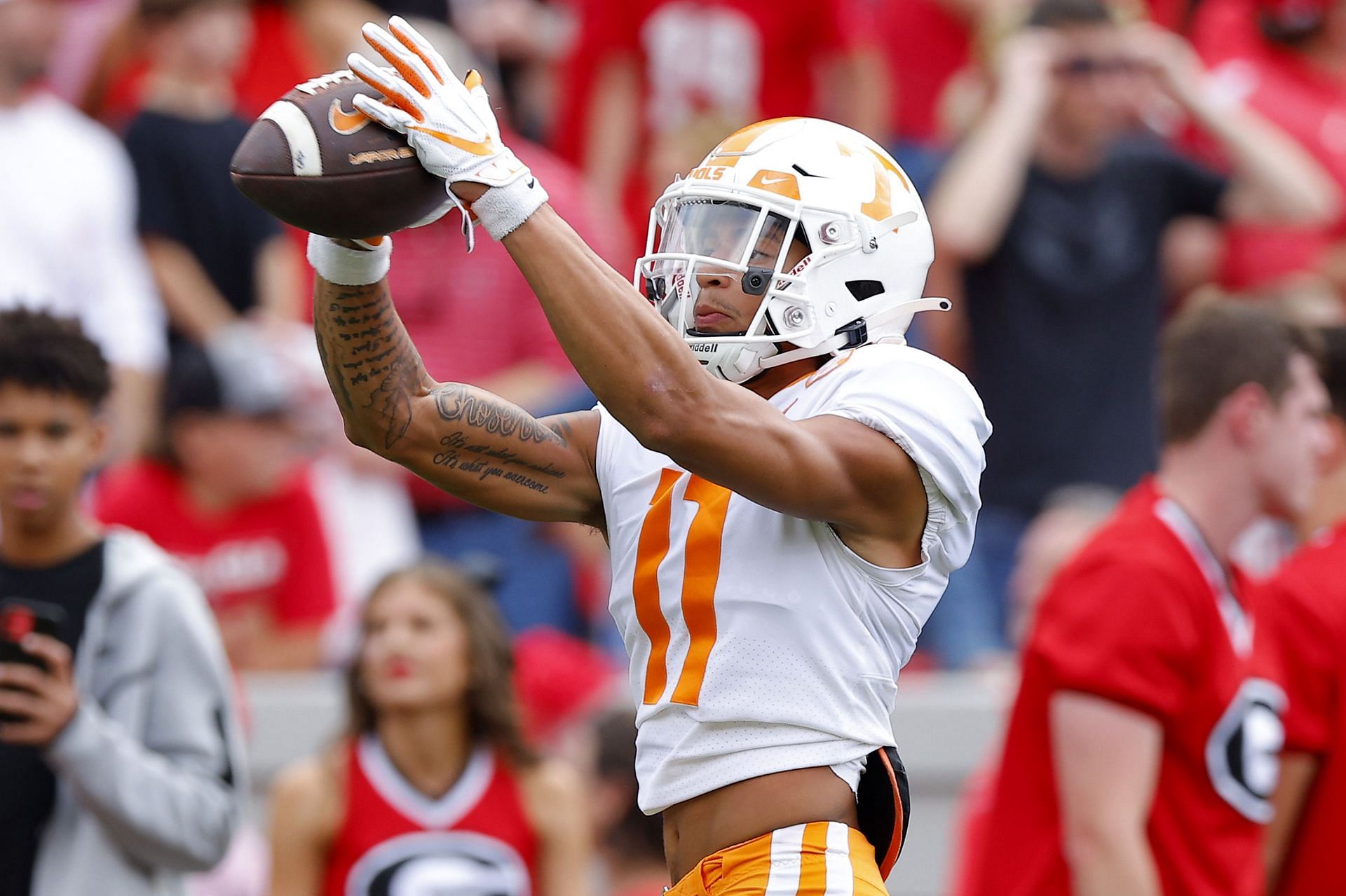 Jalin Hyatt 2023 NFL Draft profile Scout report for the Tennessee WR