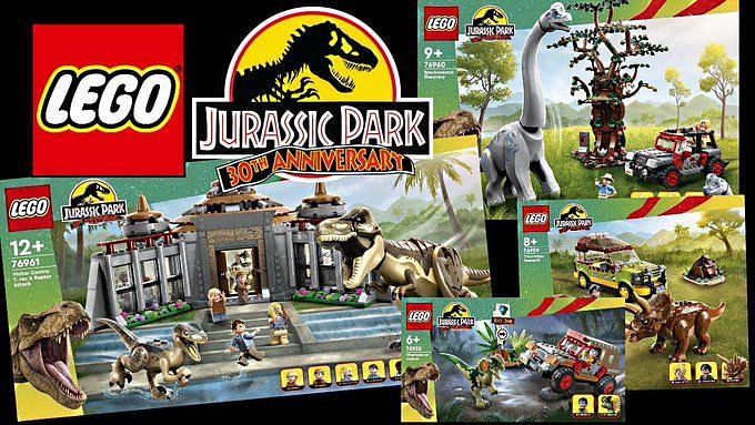 Jurassic Park 30th Anniversary Lego Sets Release Date Where To Buy Details Price And All You 4655