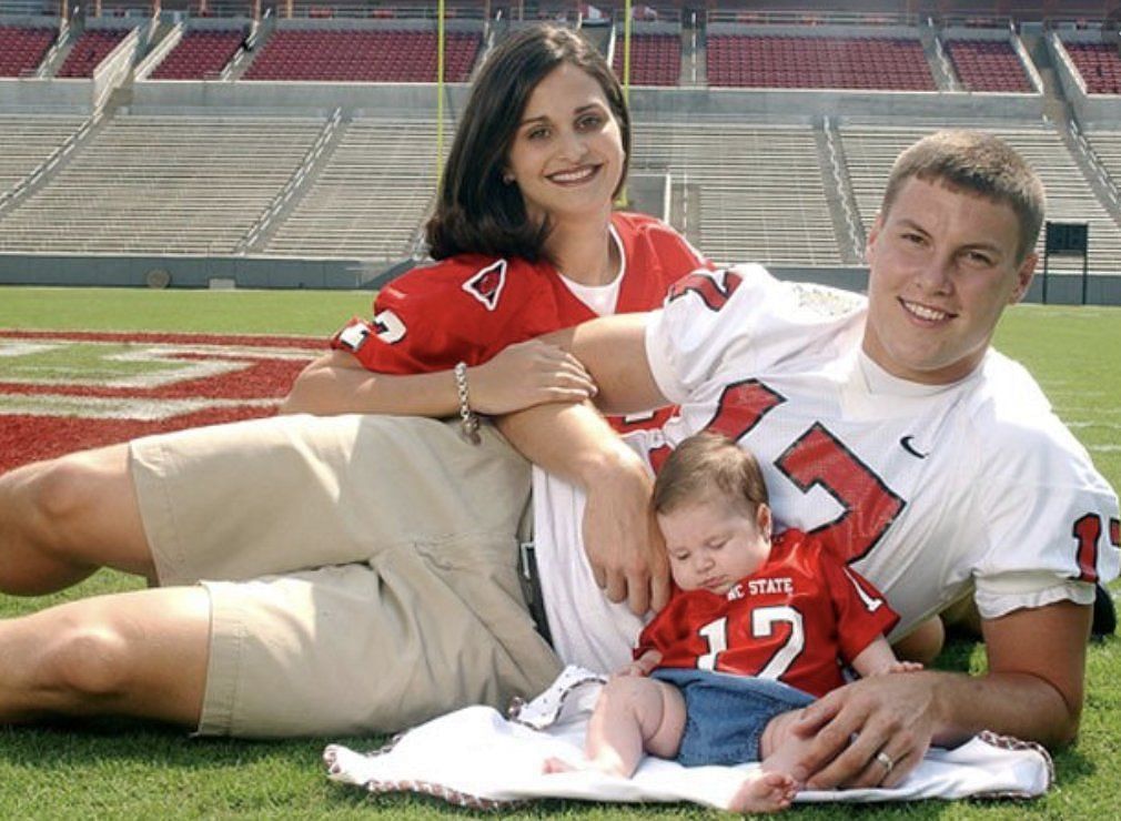 Tiffany and Phillip Rivers [Image: NC State Football]