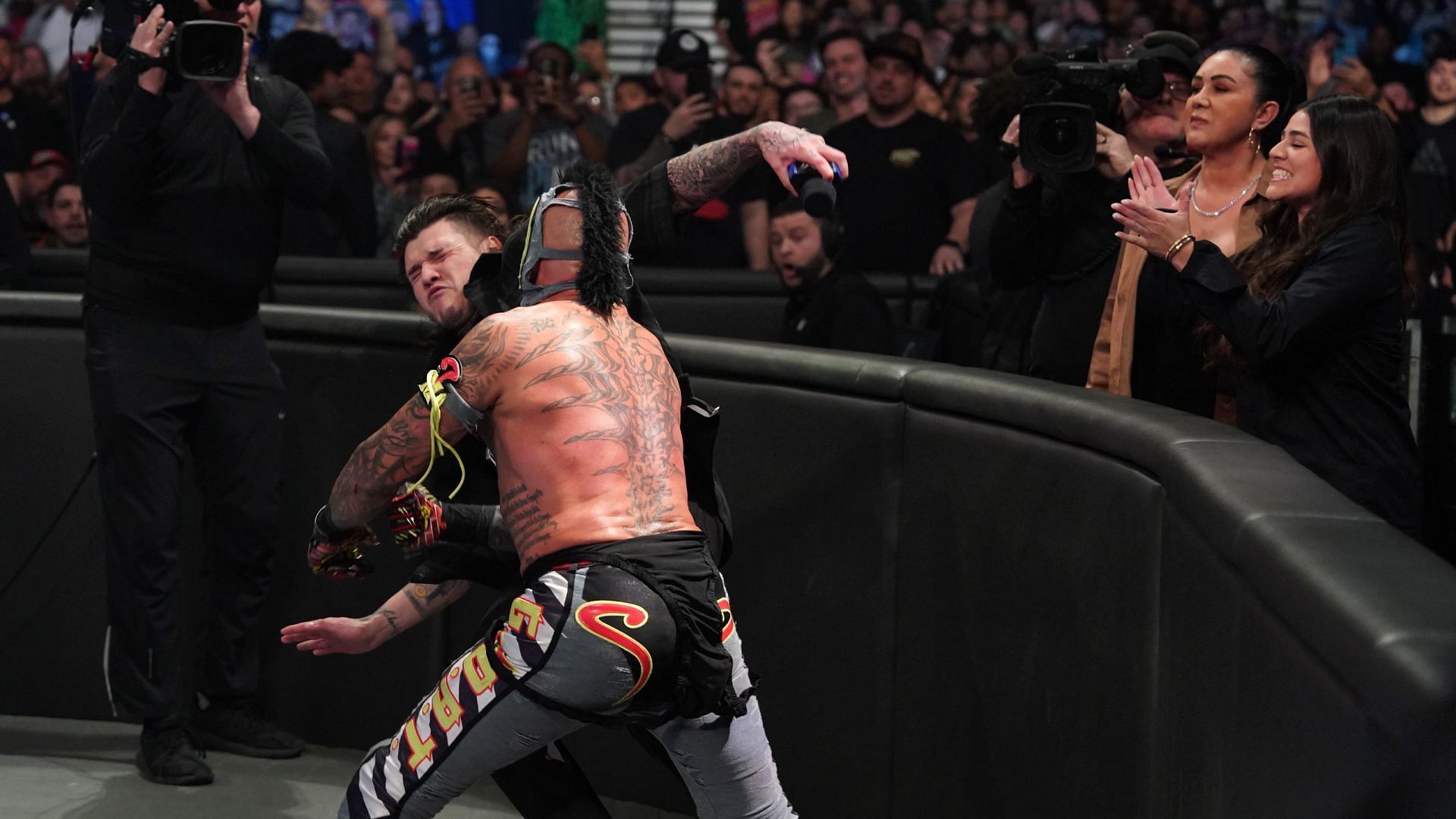 Rey and Dominik Mysterio