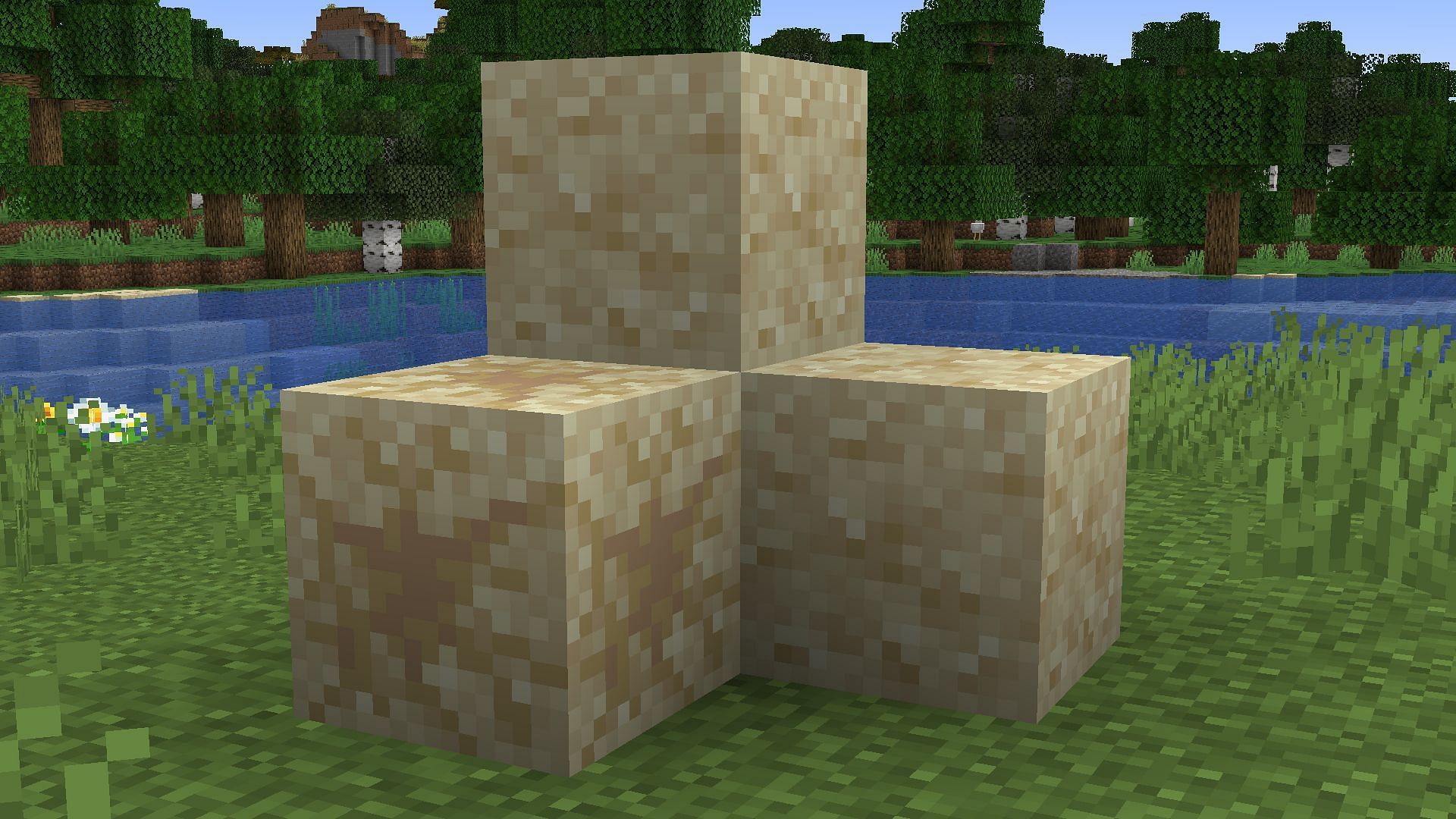Suspicious sand blocks and regular sand blocks will be quite similar in texture in Minecraft 1.20 Trails and Tales update (Image via Mojang)
