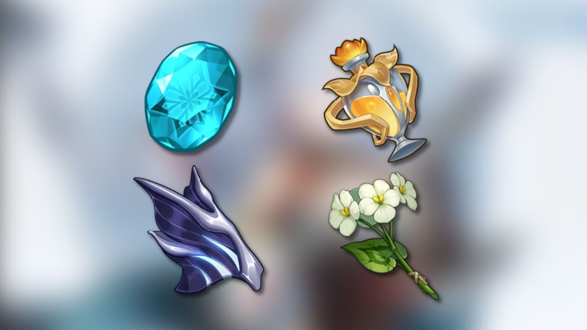 Genshin Impact Shenhe's ascension materials, talent books, and resources list